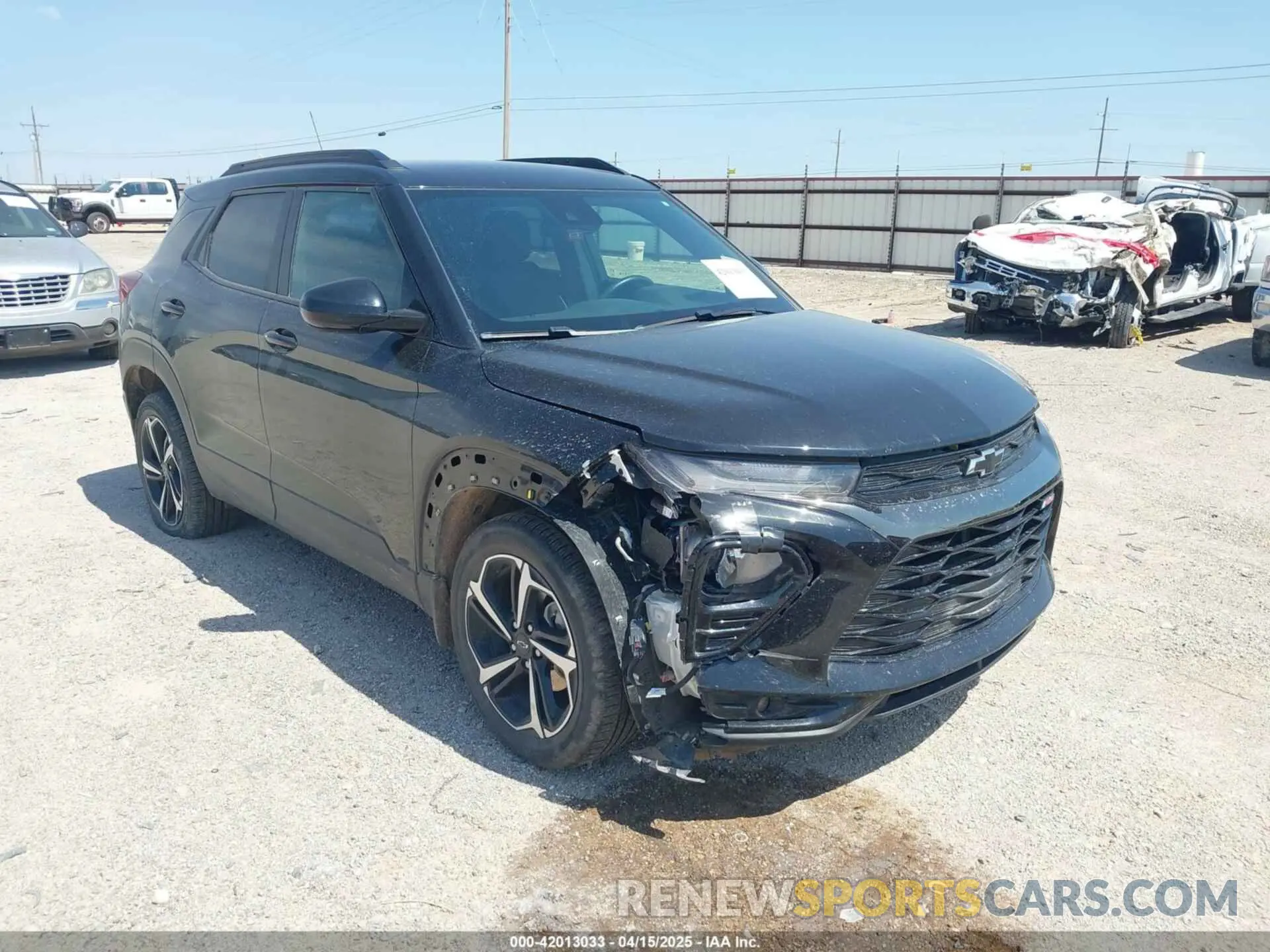 1 fotografías del automóvil dañado KL79MTSL9NB033818 CHEVROLET TRAILBLAZER 2022