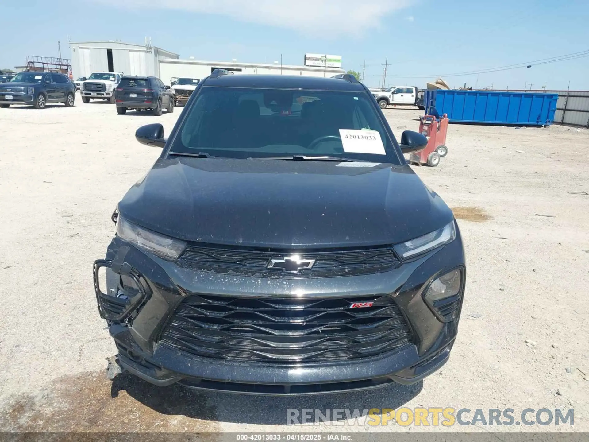 12 fotografías del automóvil dañado KL79MTSL9NB033818 CHEVROLET TRAILBLAZER 2022