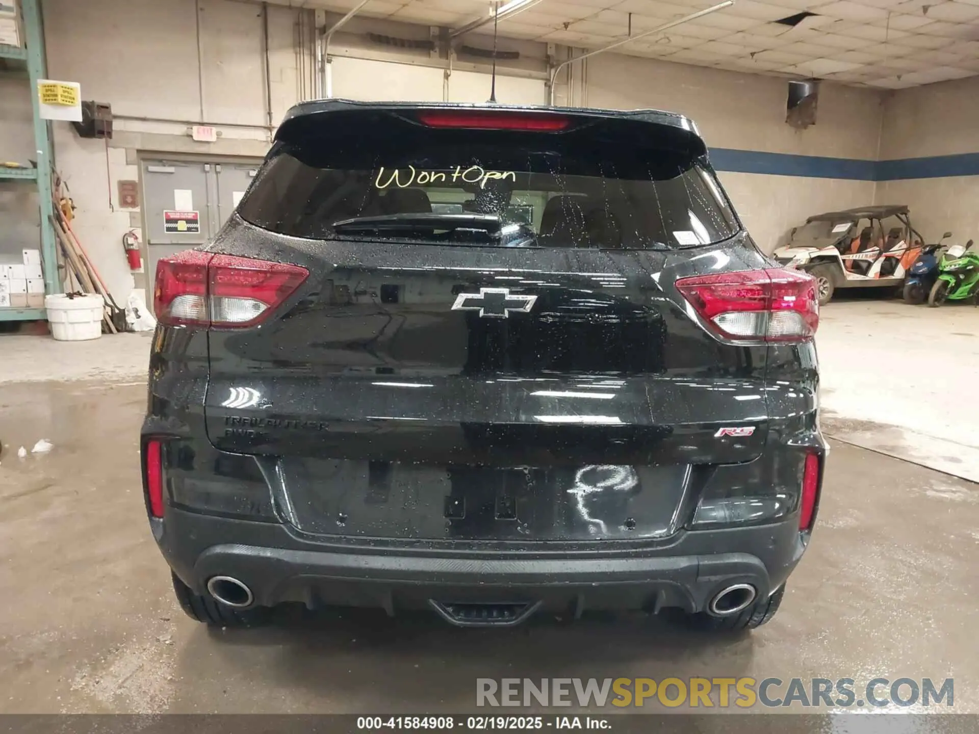 17 fotografías del automóvil dañado KL79MUSL8NB031399 CHEVROLET TRAILBLAZER 2022