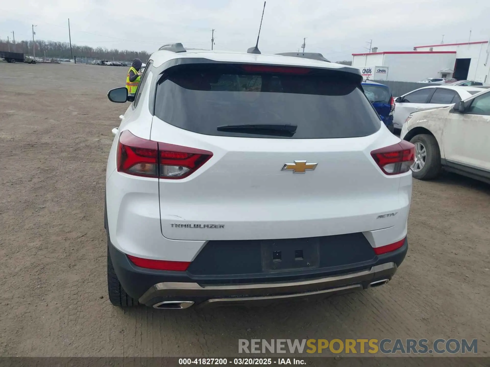 17 fotografías del automóvil dañado KL79MVSL3NB035950 CHEVROLET TRAILBLAZER 2022