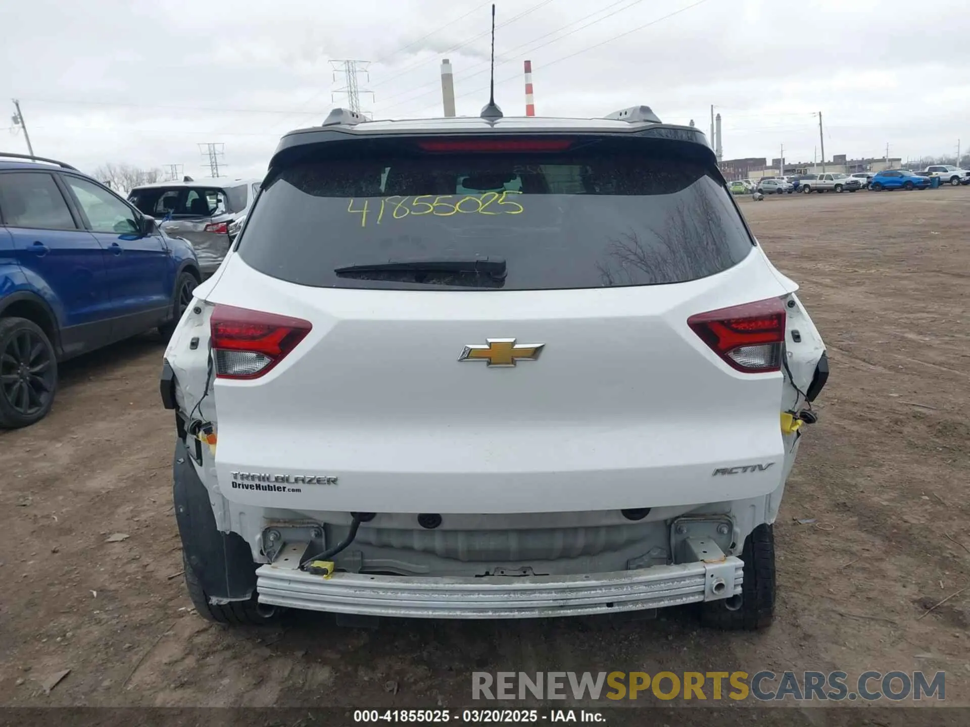 17 fotografías del automóvil dañado KL79MVSL5NB033472 CHEVROLET TRAILBLAZER 2022