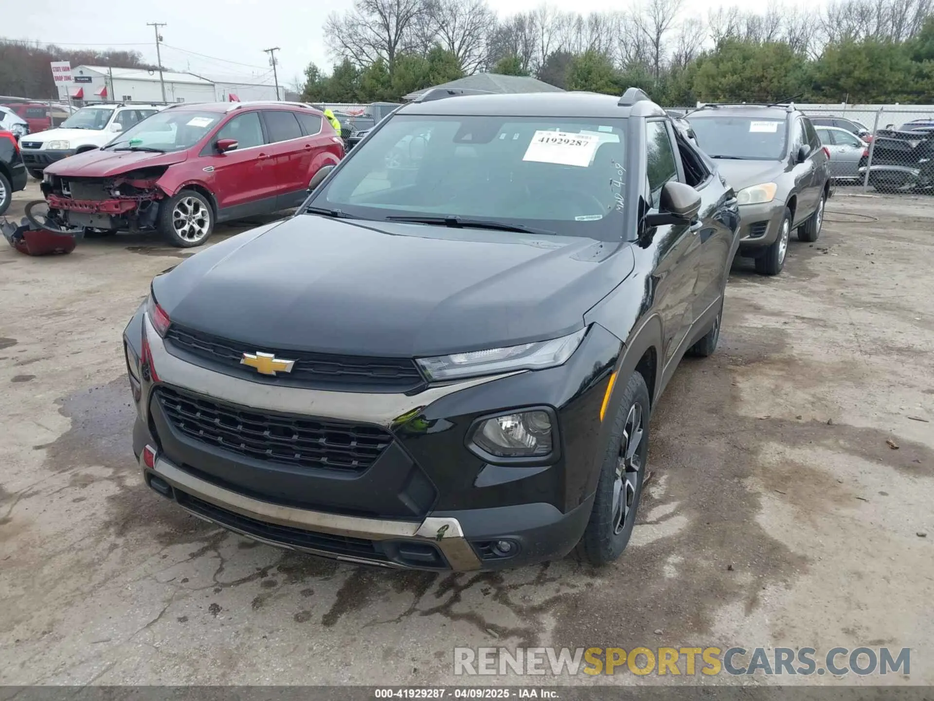 2 fotografías del automóvil dañado KL79MVSL9NB047049 CHEVROLET TRAILBLAZER 2022