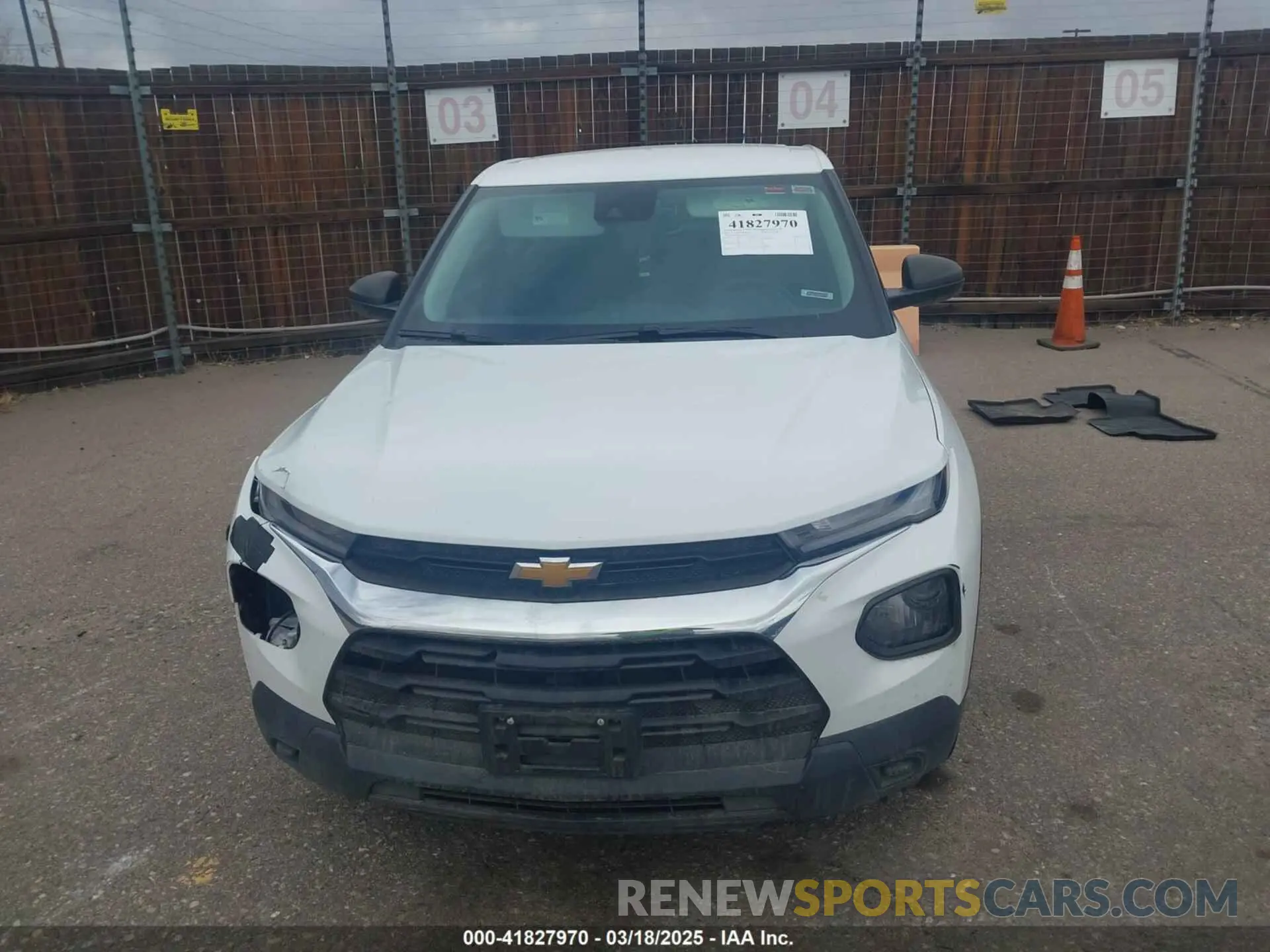 12 fotografías del automóvil dañado KL79MNSL4PB051724 CHEVROLET TRAILBLAZER 2023