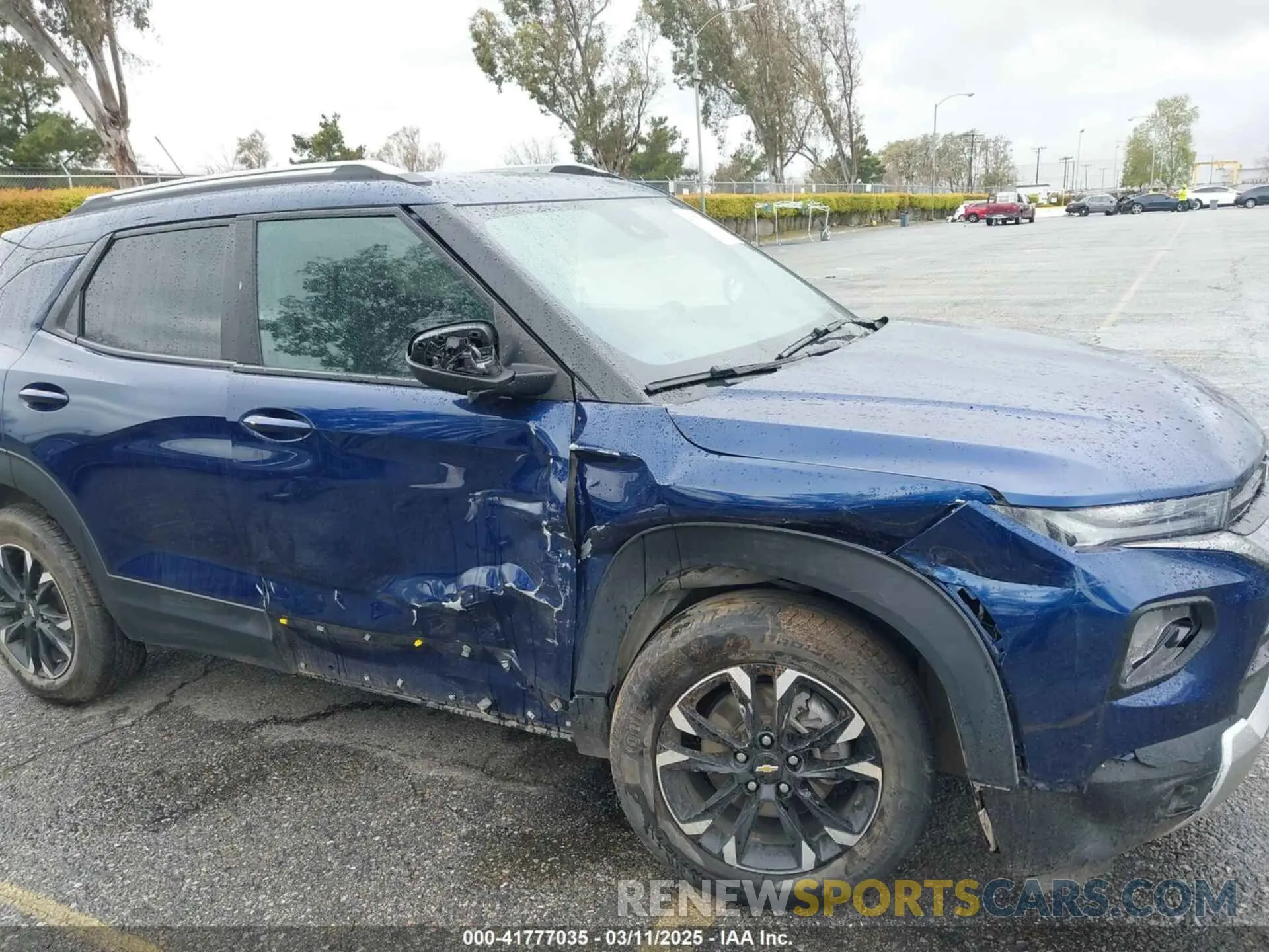 6 fotografías del automóvil dañado KL79MPS21PB034687 CHEVROLET TRAILBLAZER 2023