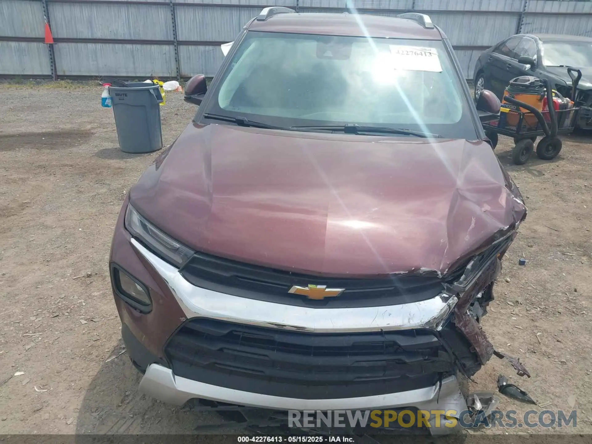 6 fotografías del automóvil dañado KL79MPS24PB062483 CHEVROLET TRAILBLAZER 2023