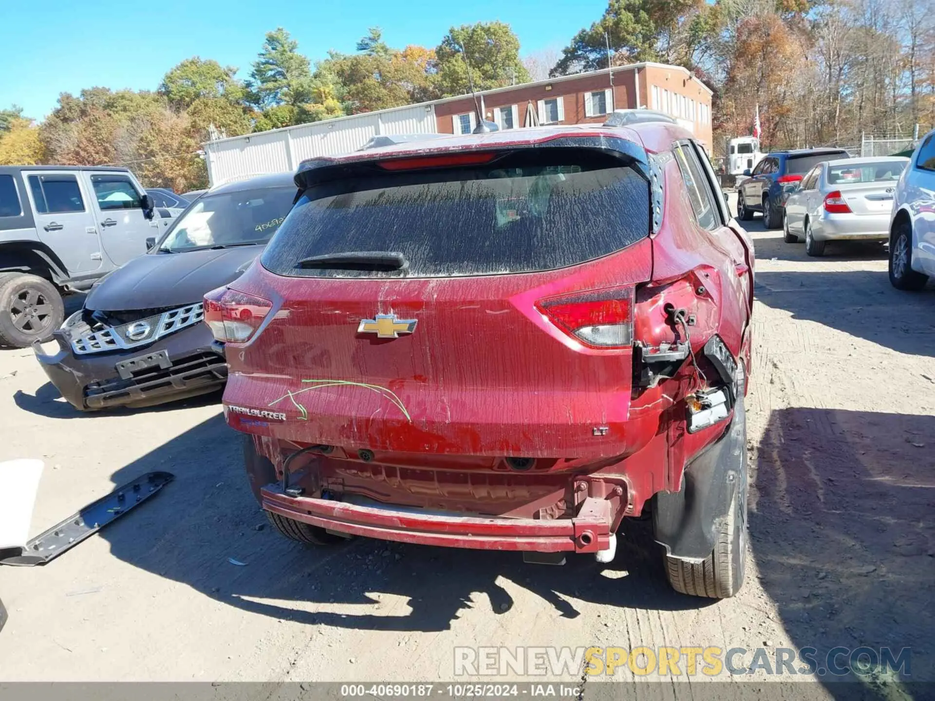 17 fotografías del automóvil dañado KL79MPS24PB065402 CHEVROLET TRAILBLAZER 2023
