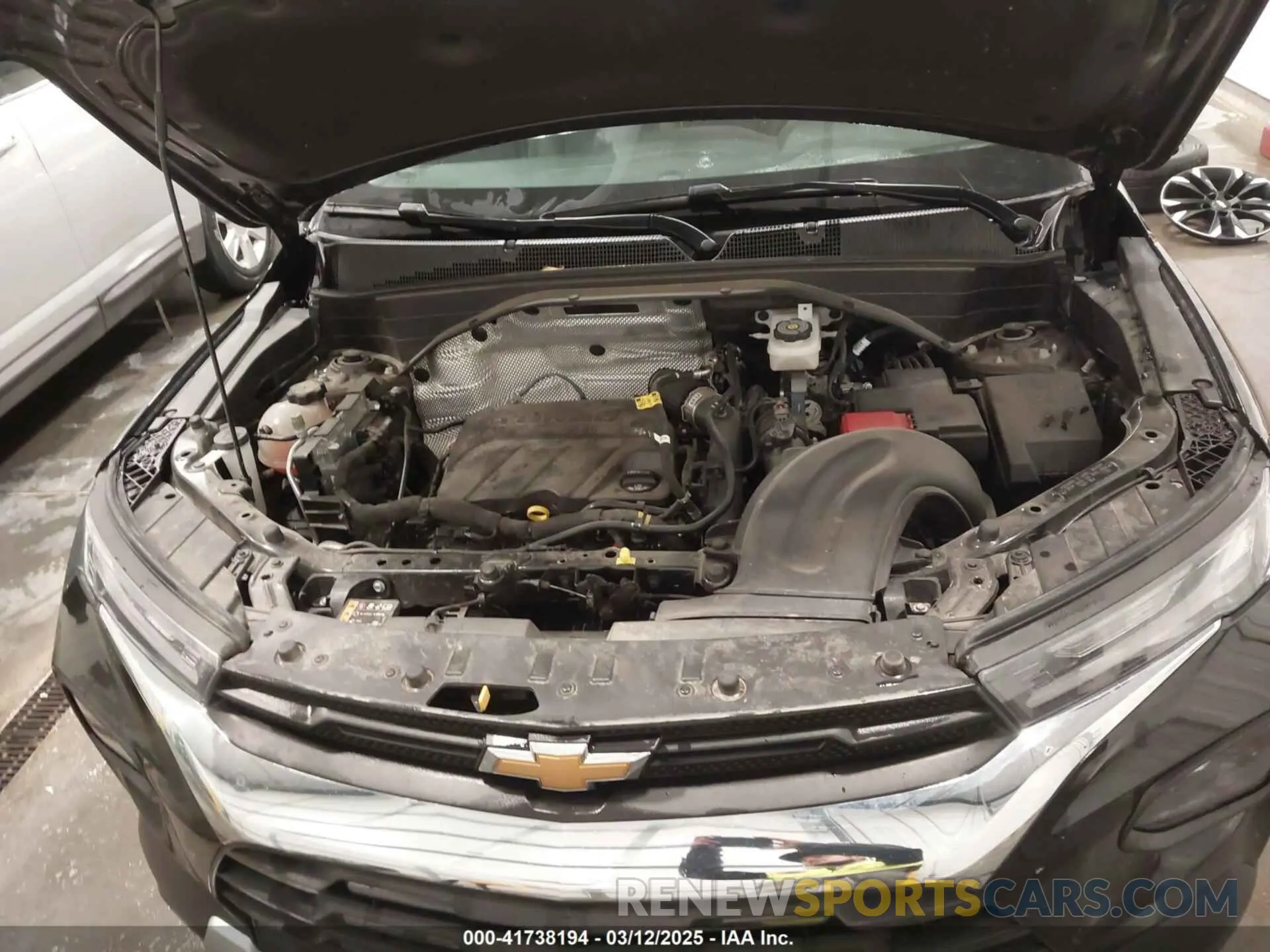 10 fotografías del automóvil dañado KL79MPS26PB201450 CHEVROLET TRAILBLAZER 2023
