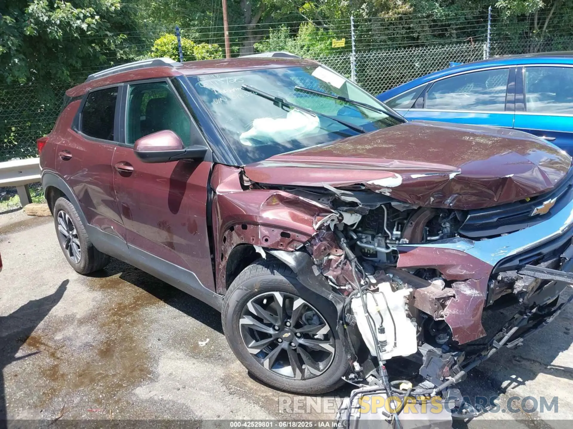 1 fotografías del automóvil dañado KL79MPS28PB018356 CHEVROLET TRAILBLAZER 2023