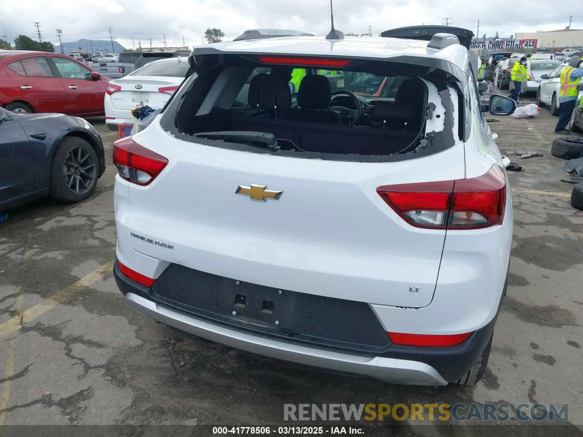 6 fotografías del automóvil dañado KL79MPS2XPB189884 CHEVROLET TRAILBLAZER 2023