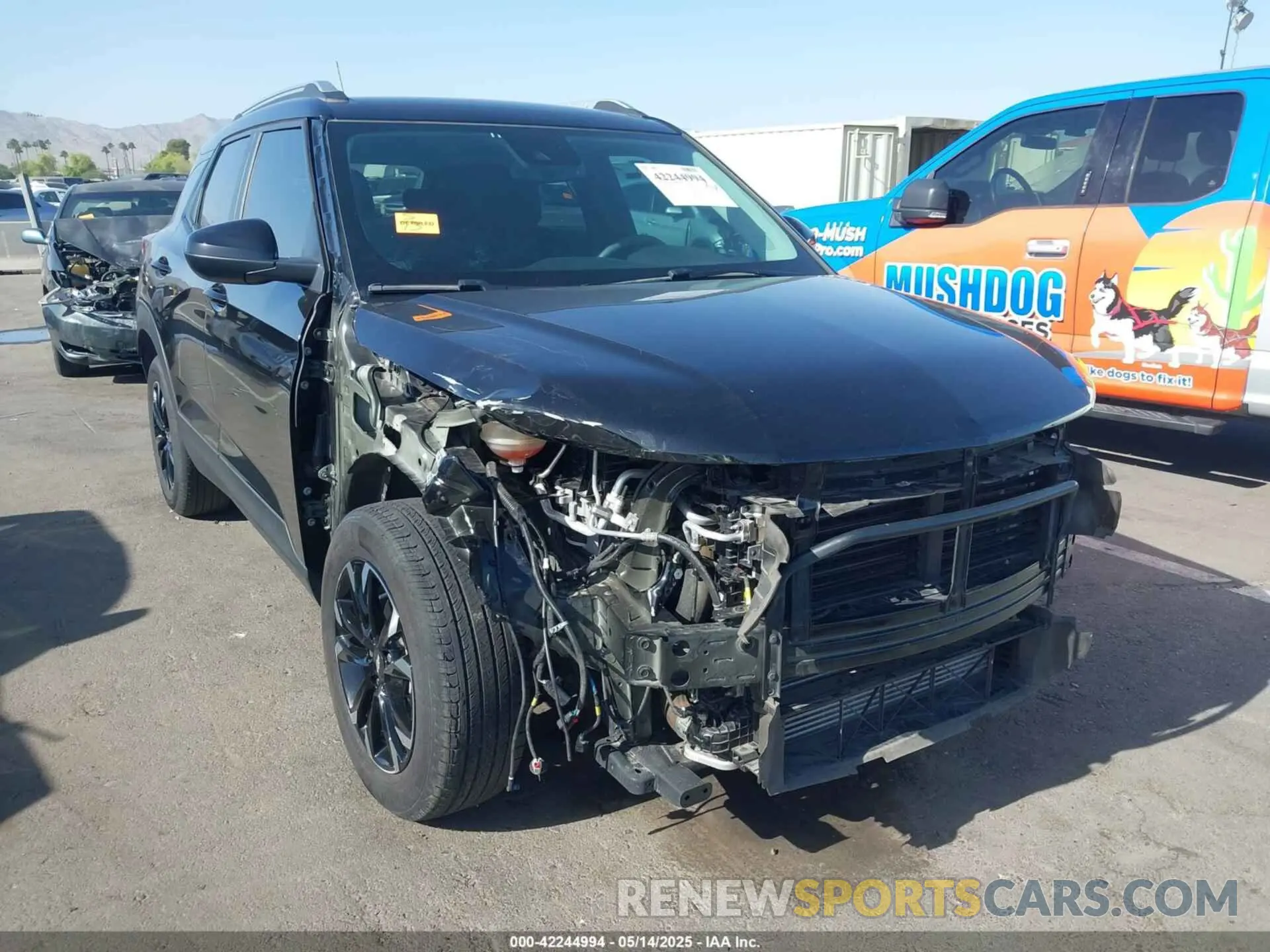 6 fotografías del automóvil dañado KL79MPSL0PB134434 CHEVROLET TRAILBLAZER 2023