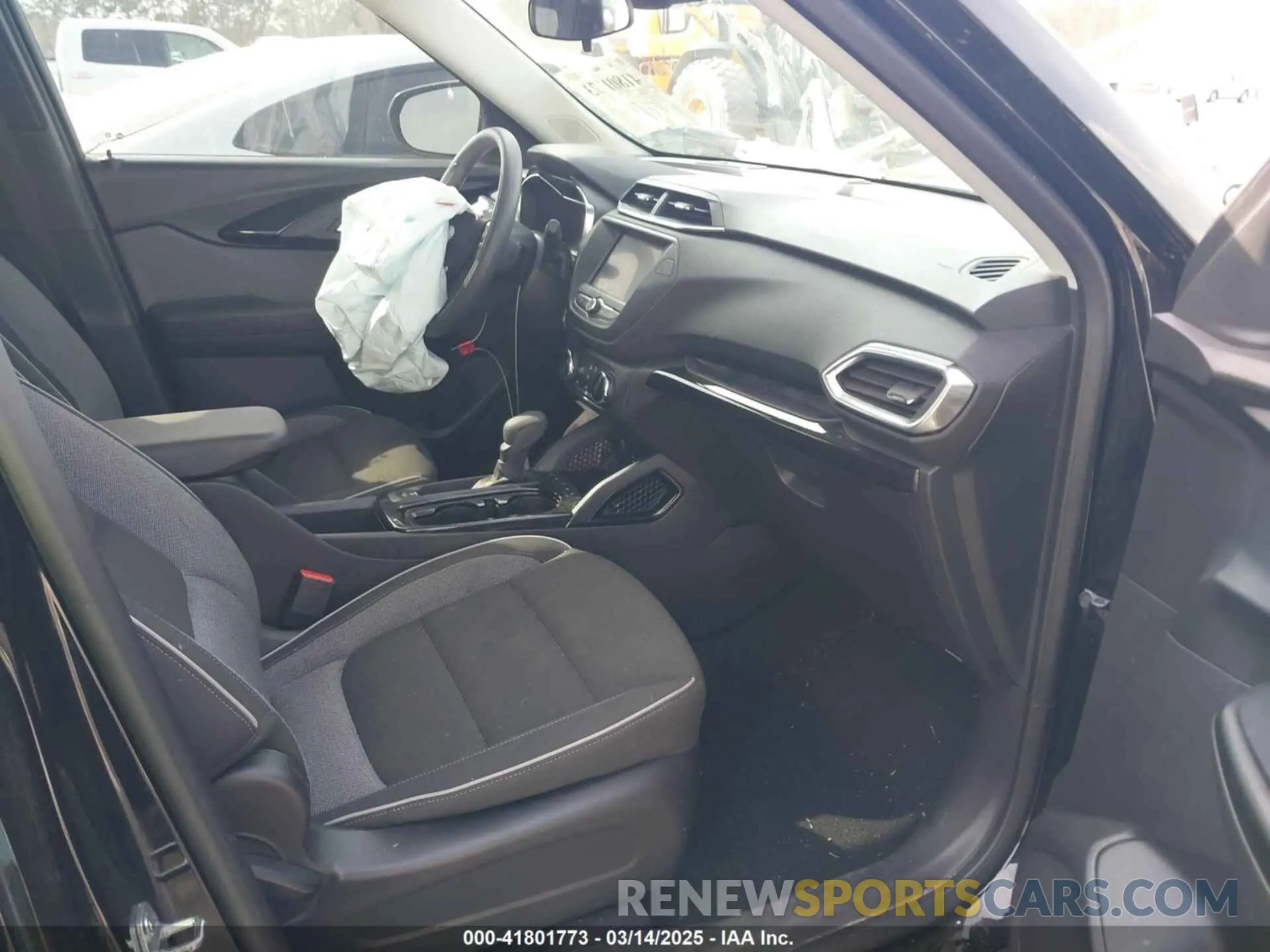 5 fotografías del automóvil dañado KL79MPSL0PB174433 CHEVROLET TRAILBLAZER 2023