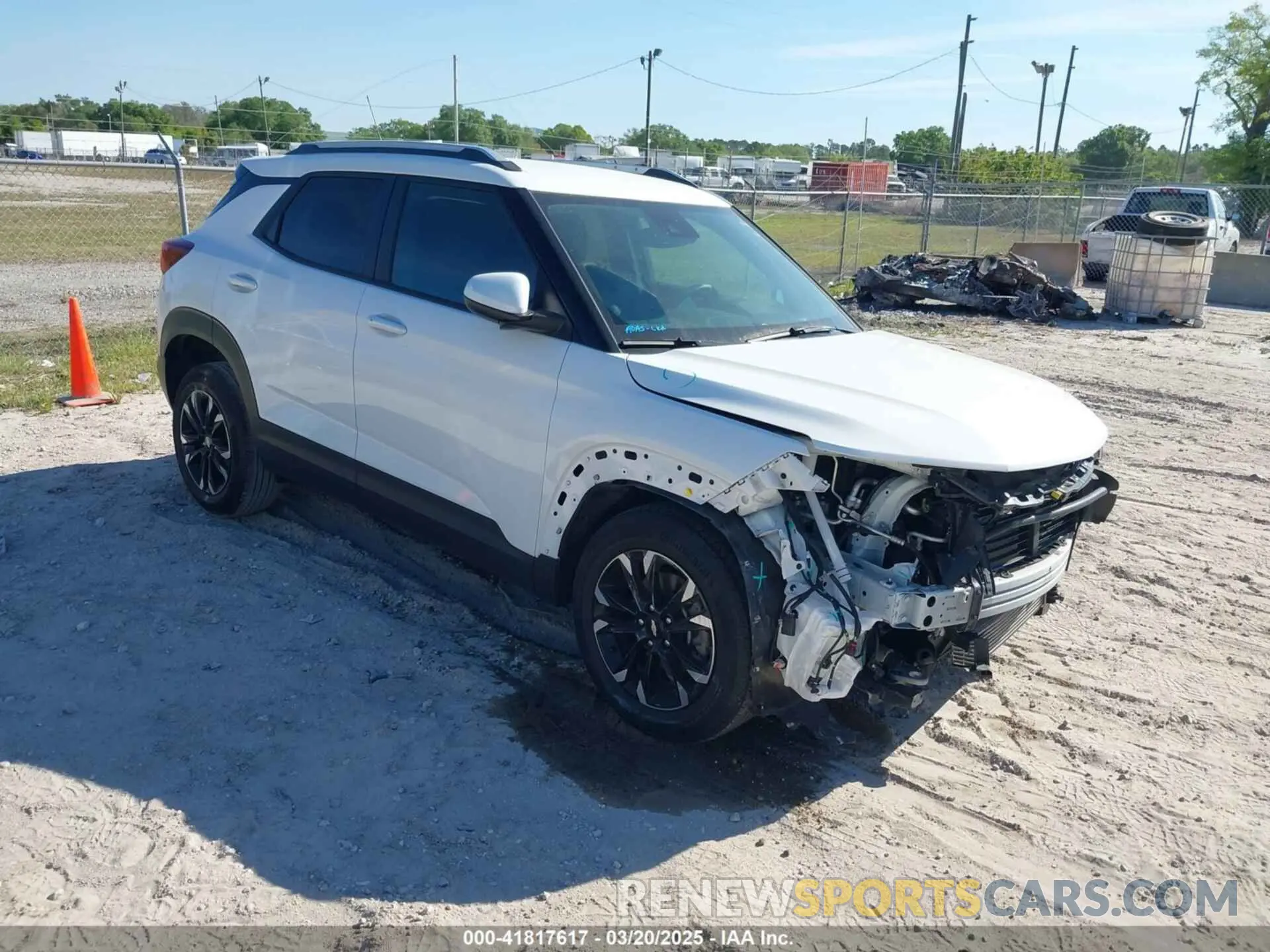 1 fotografías del automóvil dañado KL79MPSL1PB001892 CHEVROLET TRAILBLAZER 2023