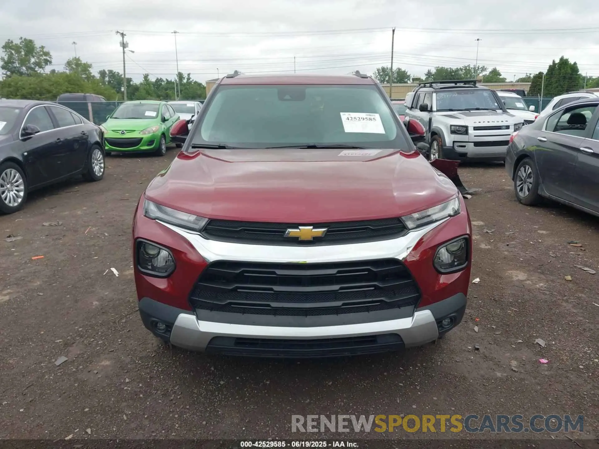 13 fotografías del automóvil dañado KL79MPSL3PB134010 CHEVROLET TRAILBLAZER 2023