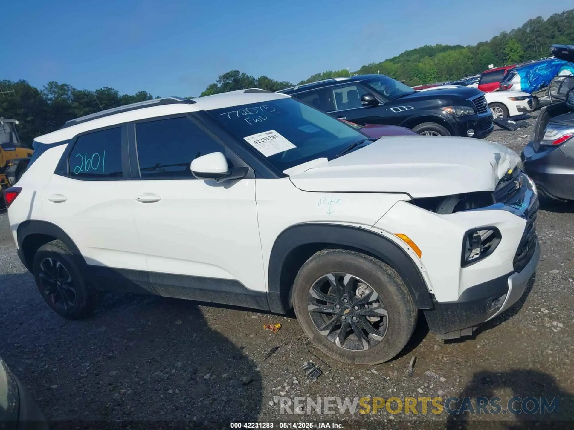 13 fotografías del automóvil dañado KL79MPSL8PB002277 CHEVROLET TRAILBLAZER 2023