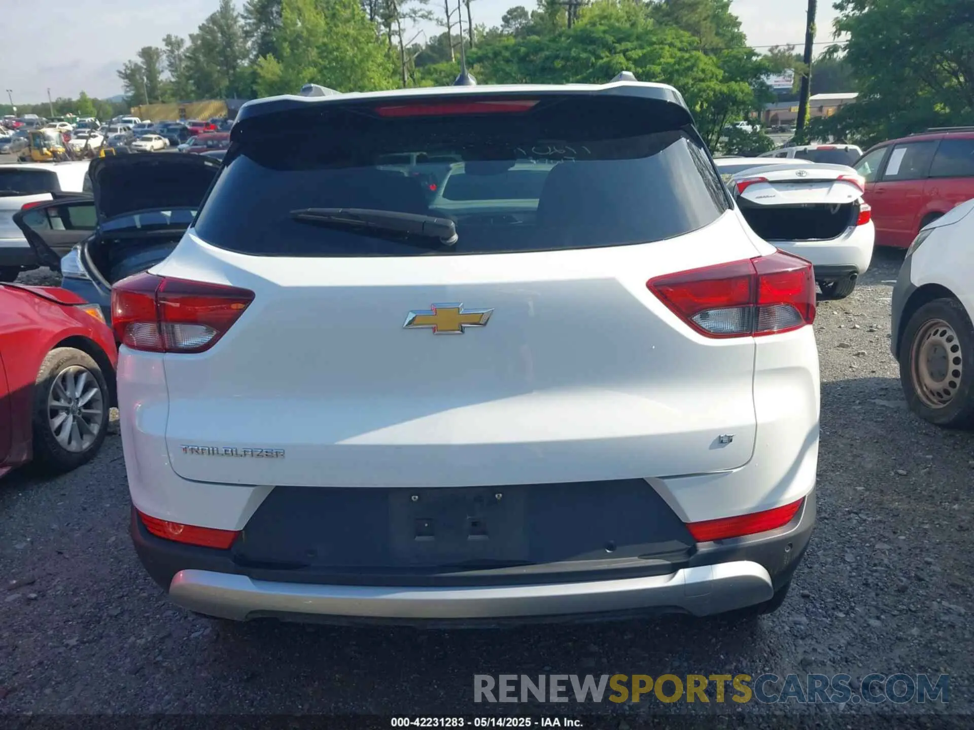 16 fotografías del automóvil dañado KL79MPSL8PB002277 CHEVROLET TRAILBLAZER 2023