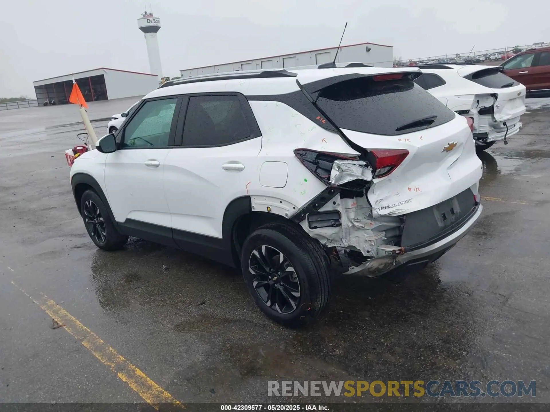 3 fotografías del automóvil dañado KL79MPSL9PB151586 CHEVROLET TRAILBLAZER 2023