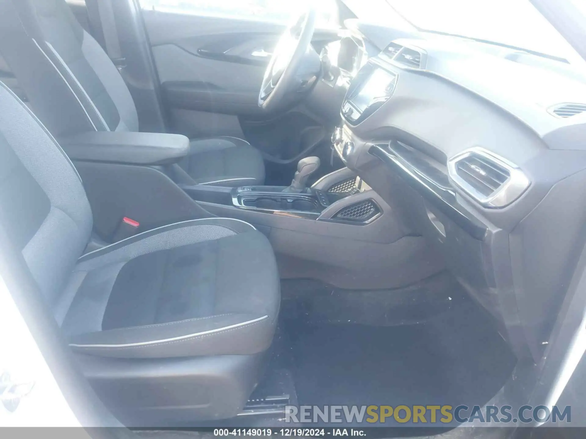 5 fotografías del automóvil dañado KL79MPSLXPB090717 CHEVROLET TRAILBLAZER 2023