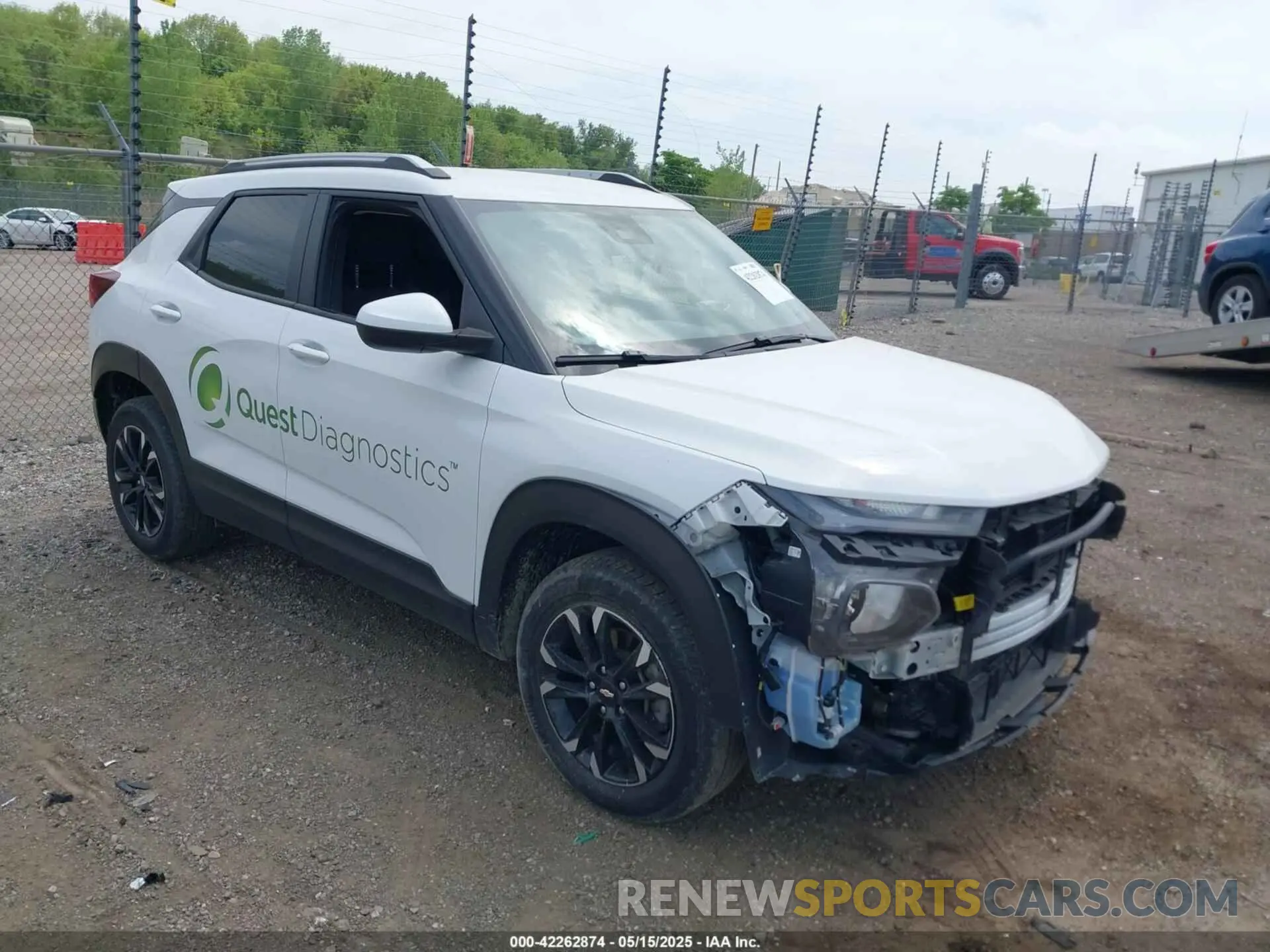 1 fotografías del automóvil dañado KL79MRSL9PB058353 CHEVROLET TRAILBLAZER 2023