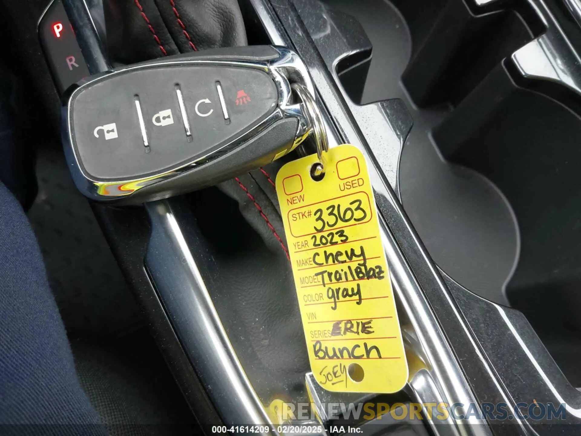 11 fotografías del automóvil dañado KL79MTSL1PB091117 CHEVROLET TRAILBLAZER 2023