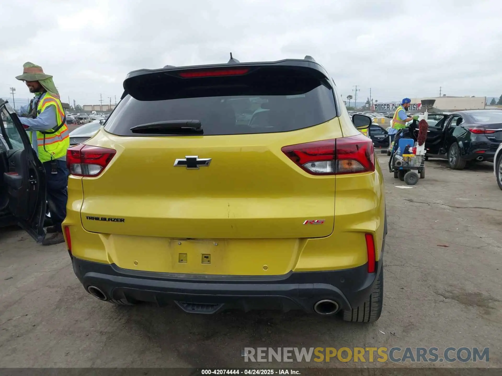16 fotografías del automóvil dañado KL79MTSL2PB021237 CHEVROLET TRAILBLAZER 2023