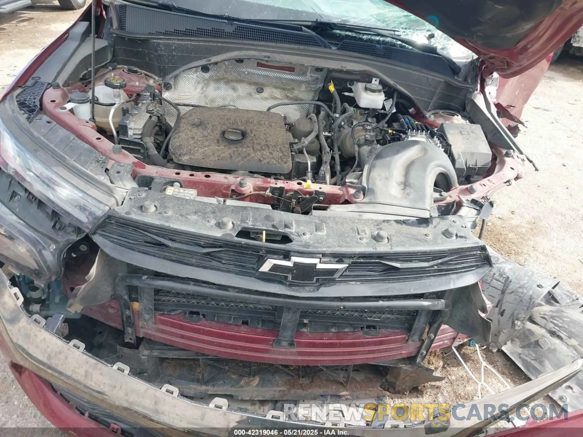 10 fotografías del automóvil dañado KL79MTSL4PB058578 CHEVROLET TRAILBLAZER 2023