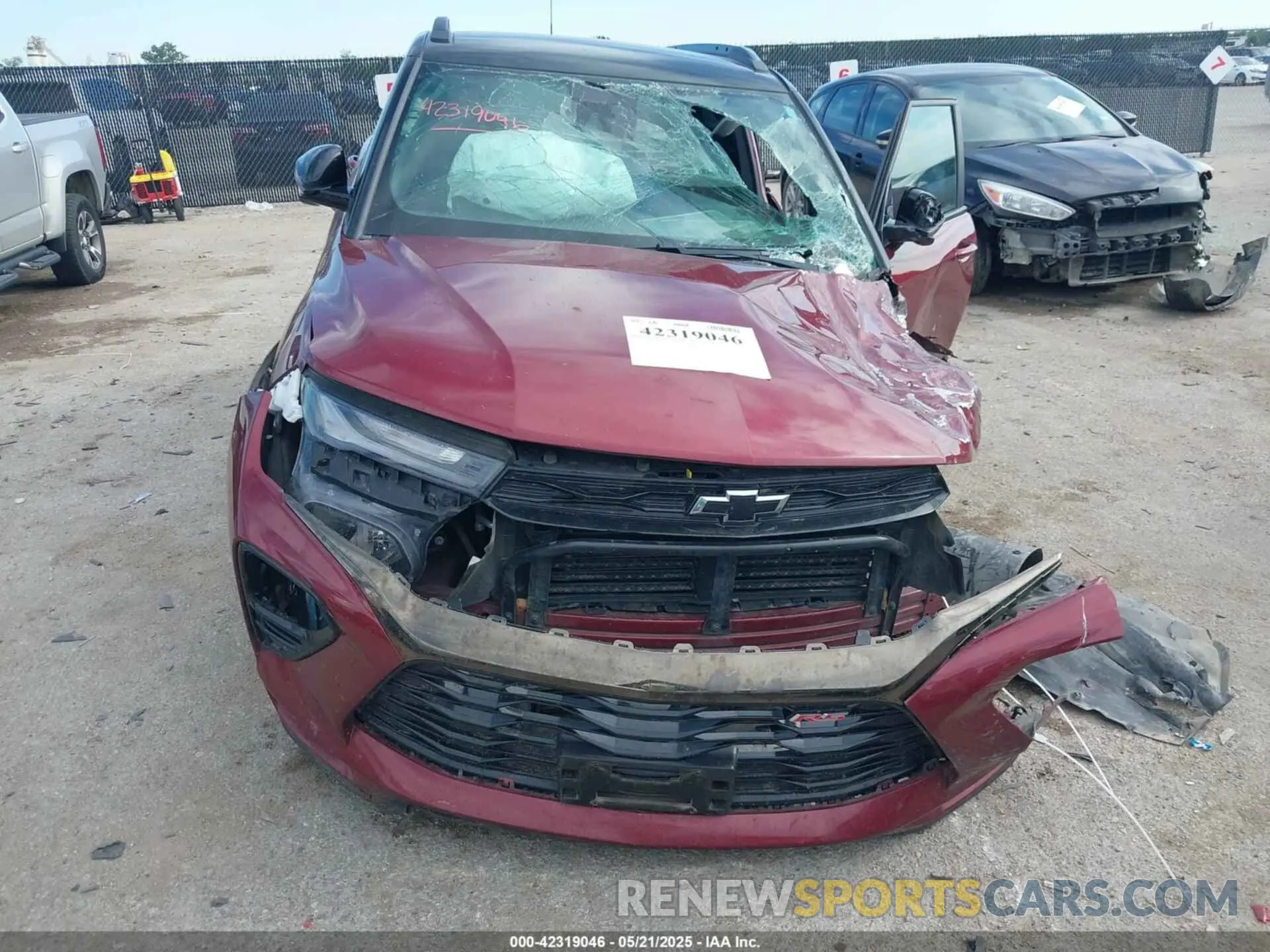 6 fotografías del automóvil dañado KL79MTSL4PB058578 CHEVROLET TRAILBLAZER 2023