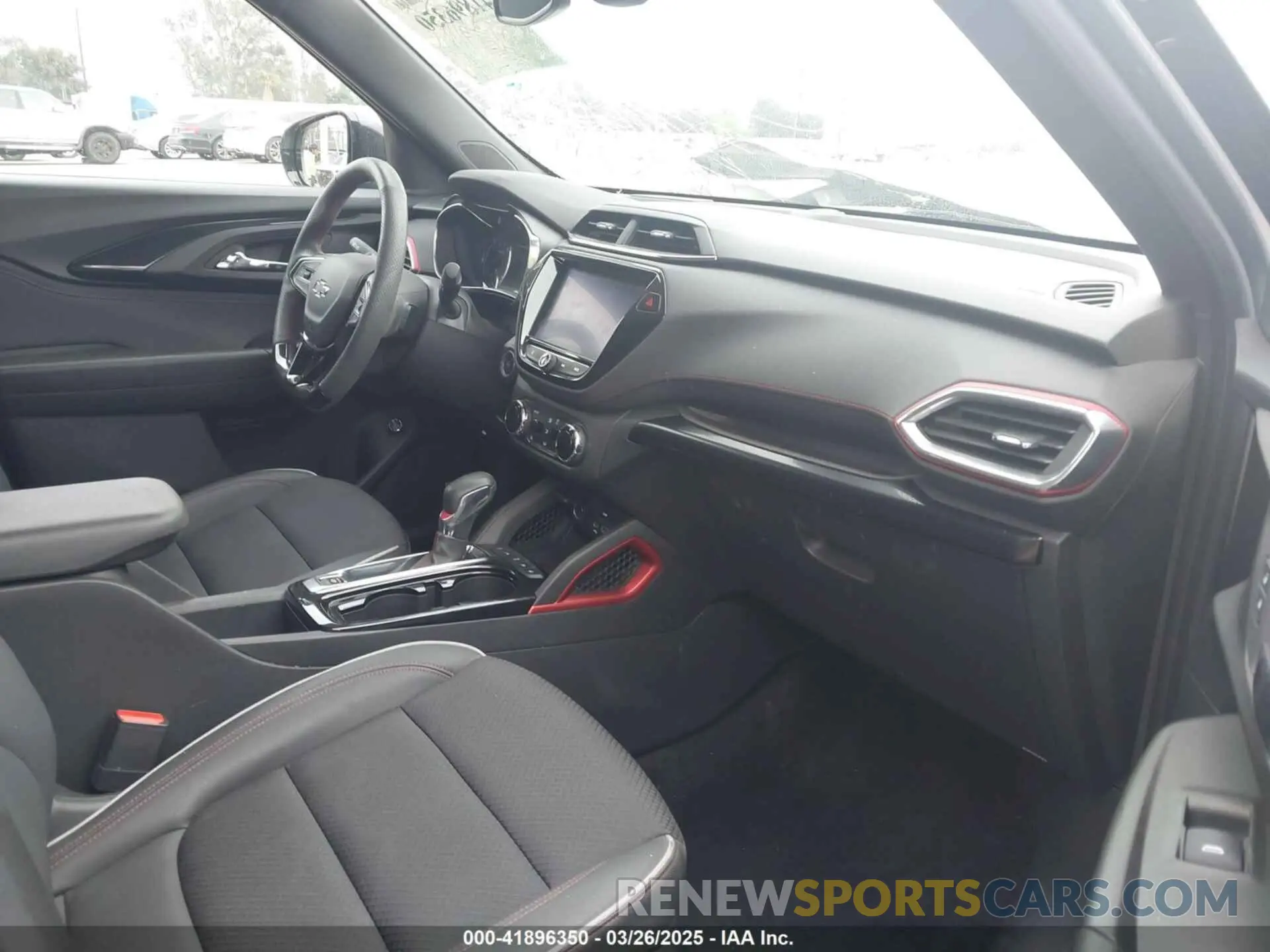 5 fotografías del automóvil dañado KL79MTSL4PB144781 CHEVROLET TRAILBLAZER 2023