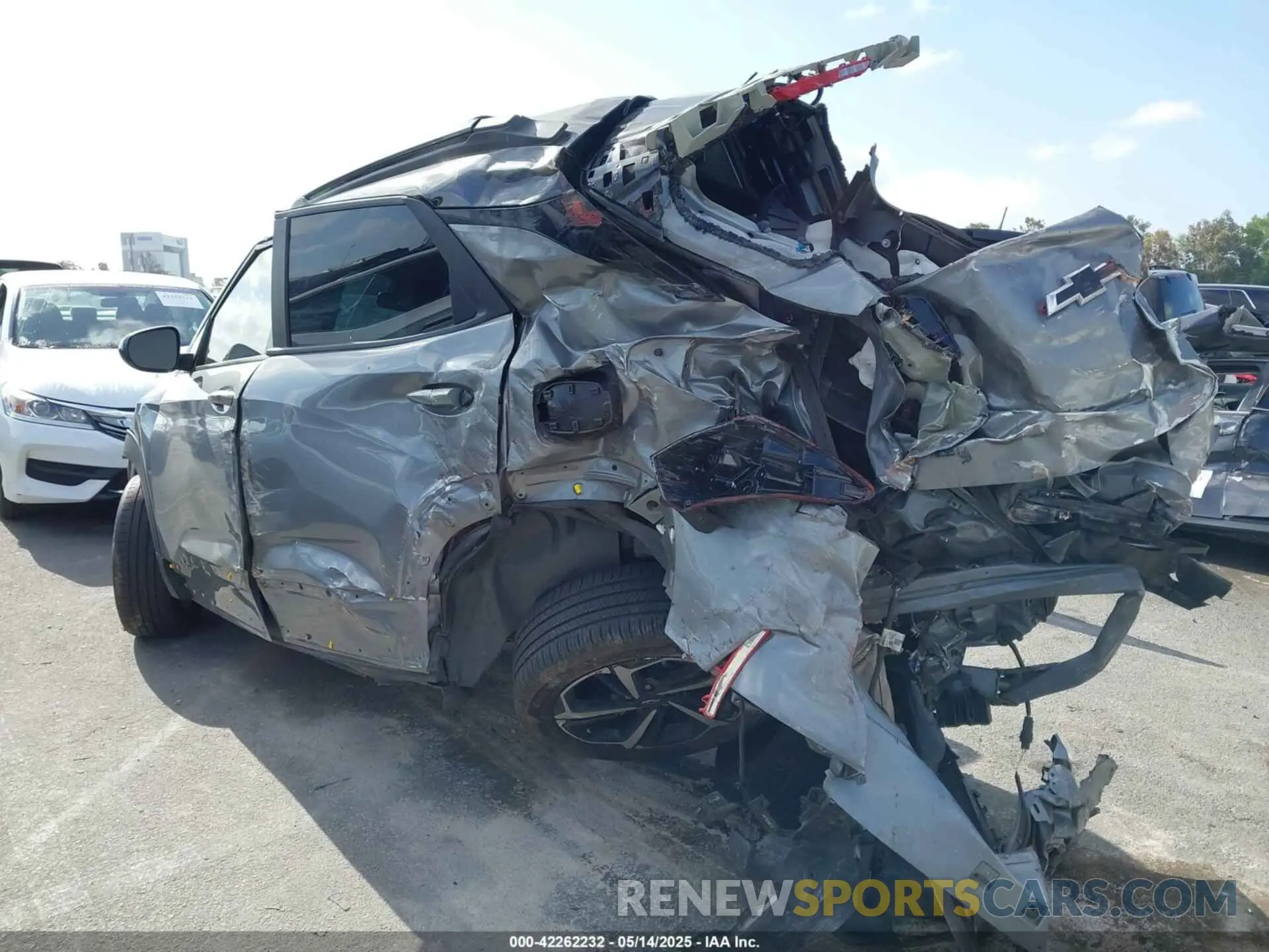 6 fotografías del automóvil dañado KL79MTSL6PB137363 CHEVROLET TRAILBLAZER 2023