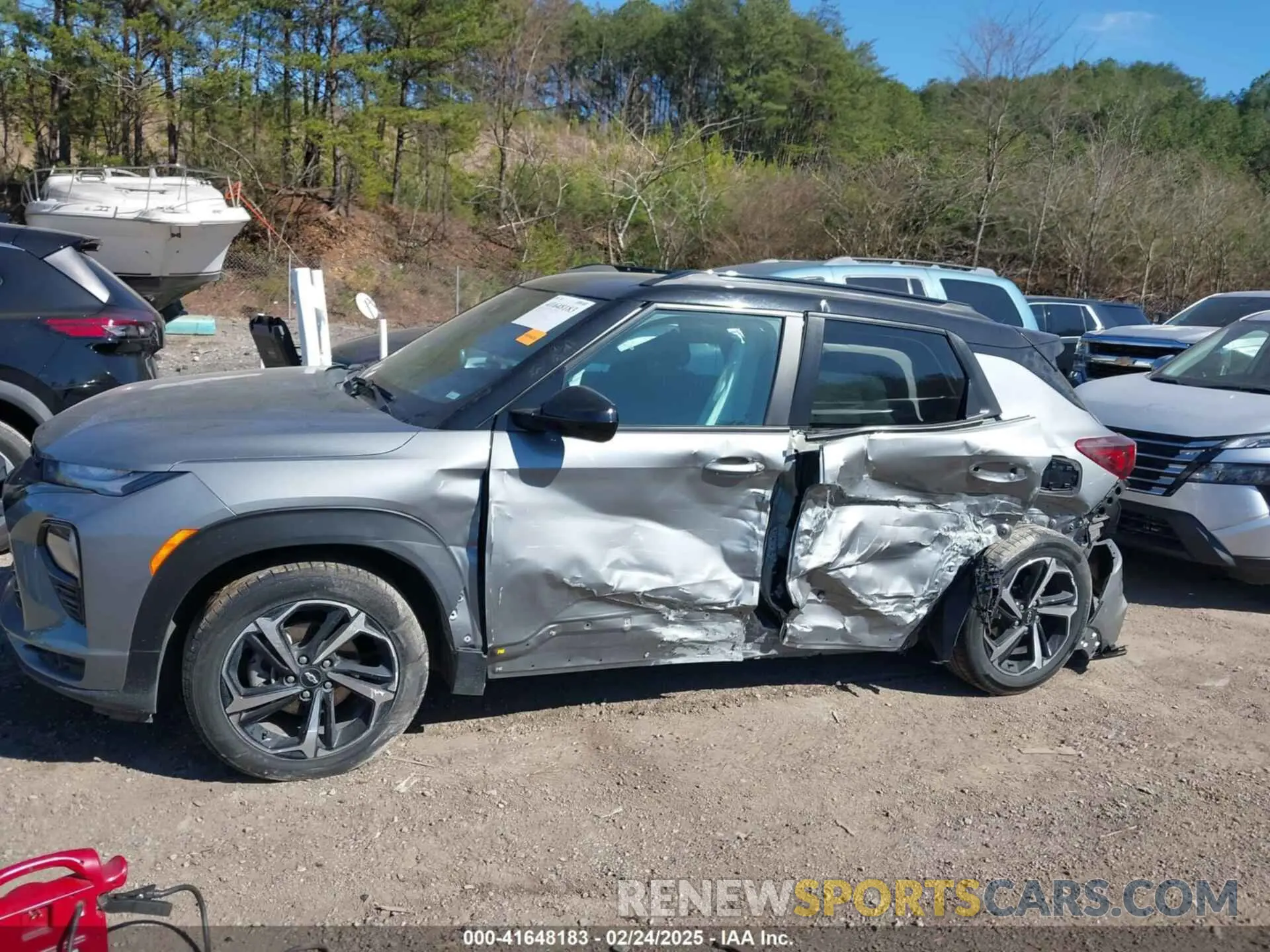 6 fotografías del automóvil dañado KL79MTSL6PB183338 CHEVROLET TRAILBLAZER 2023
