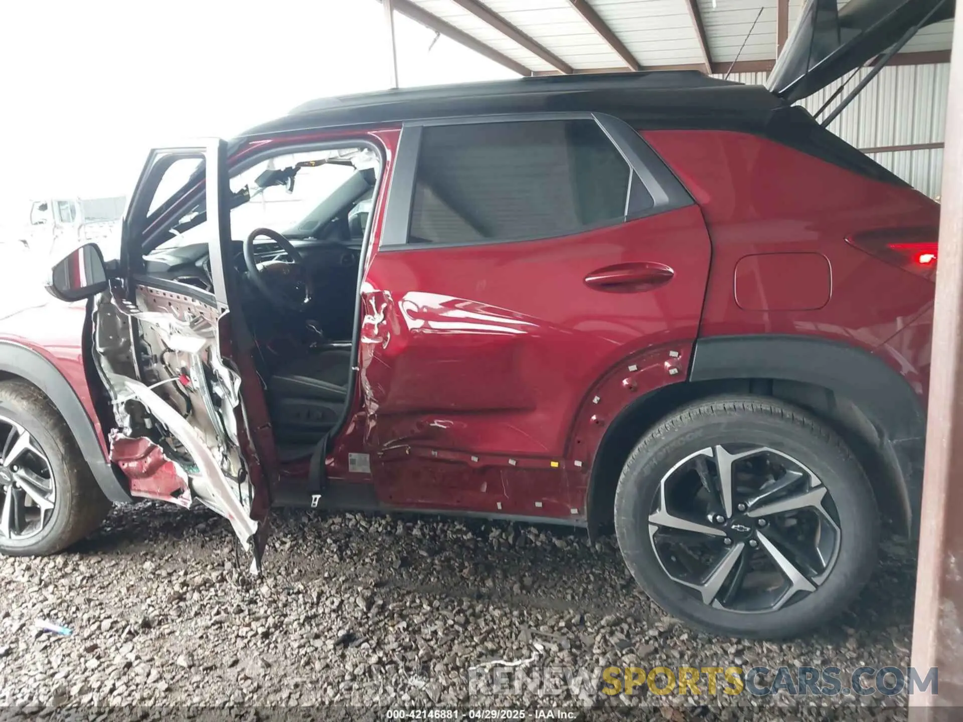 6 fotografías del automóvil dañado KL79MTSL6PB196428 CHEVROLET TRAILBLAZER 2023