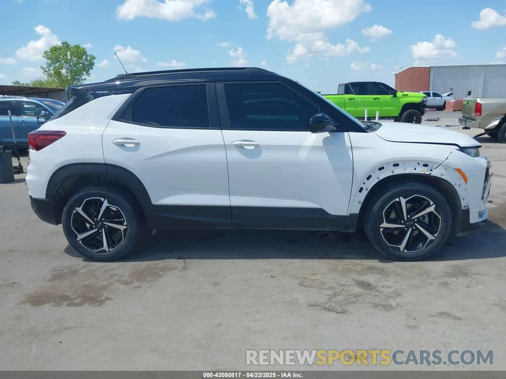 14 fotografías del automóvil dañado KL79MTSL7PB007933 CHEVROLET TRAILBLAZER 2023