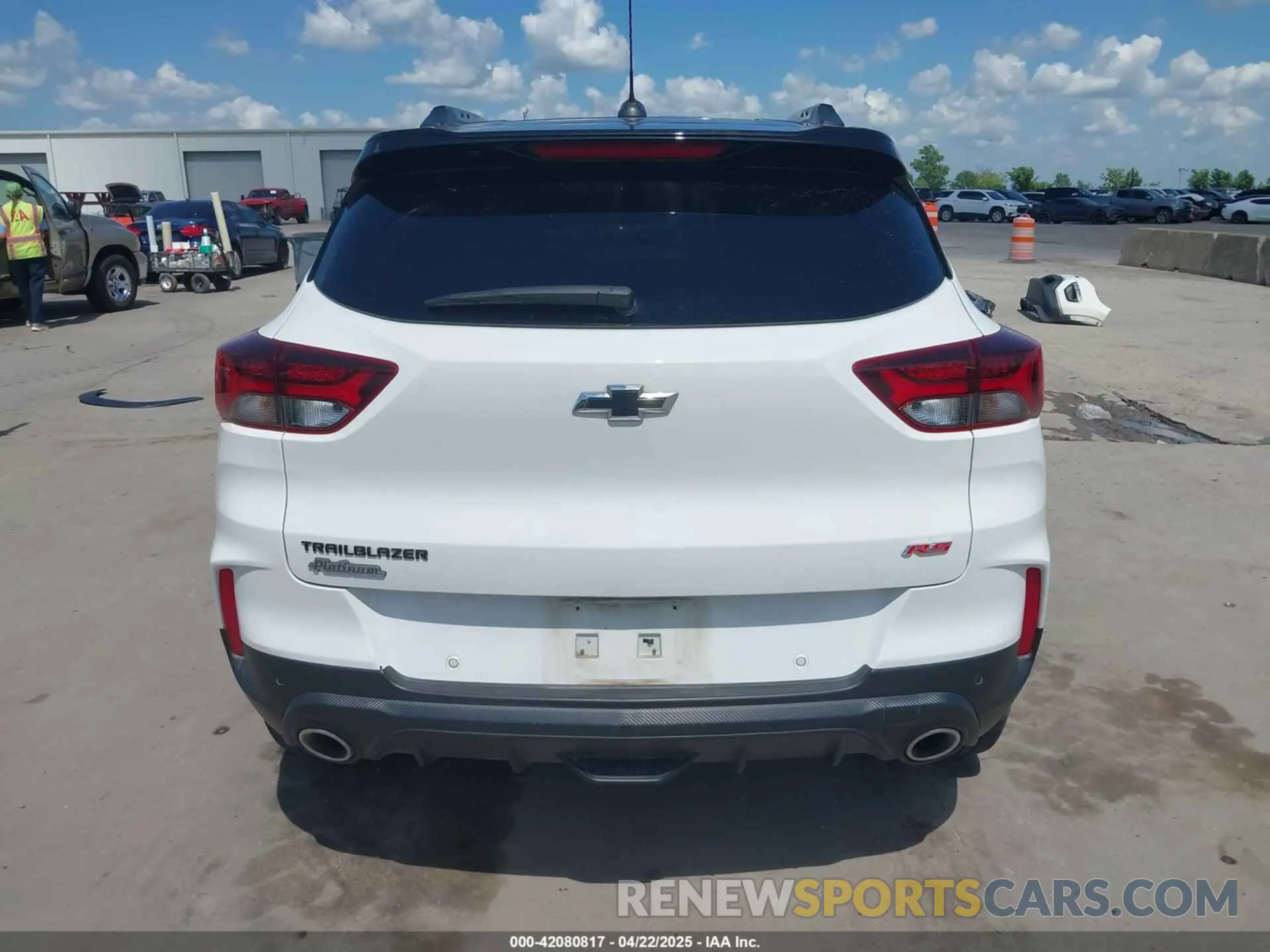 17 fotografías del automóvil dañado KL79MTSL7PB007933 CHEVROLET TRAILBLAZER 2023