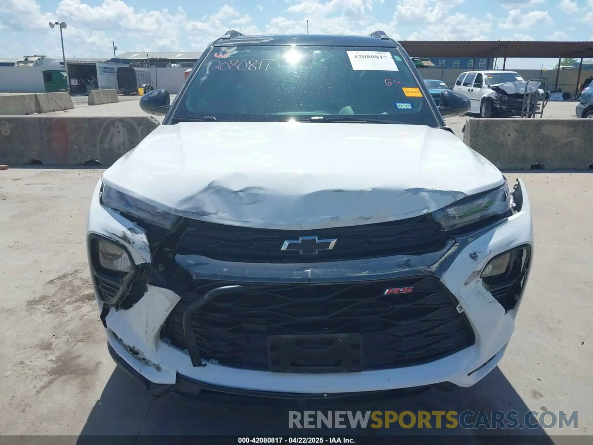 6 fotografías del automóvil dañado KL79MTSL7PB007933 CHEVROLET TRAILBLAZER 2023