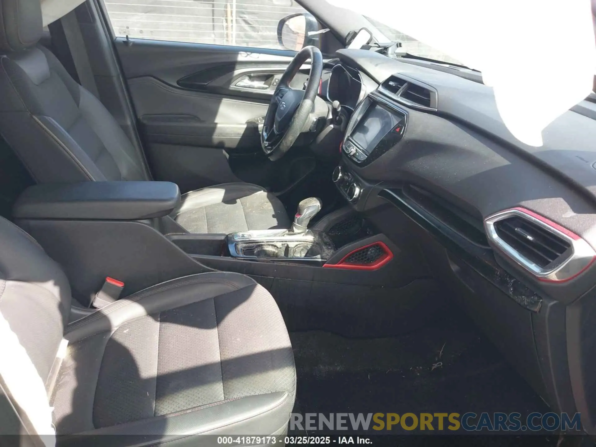 5 fotografías del automóvil dañado KL79MTSLXPB098972 CHEVROLET TRAILBLAZER 2023