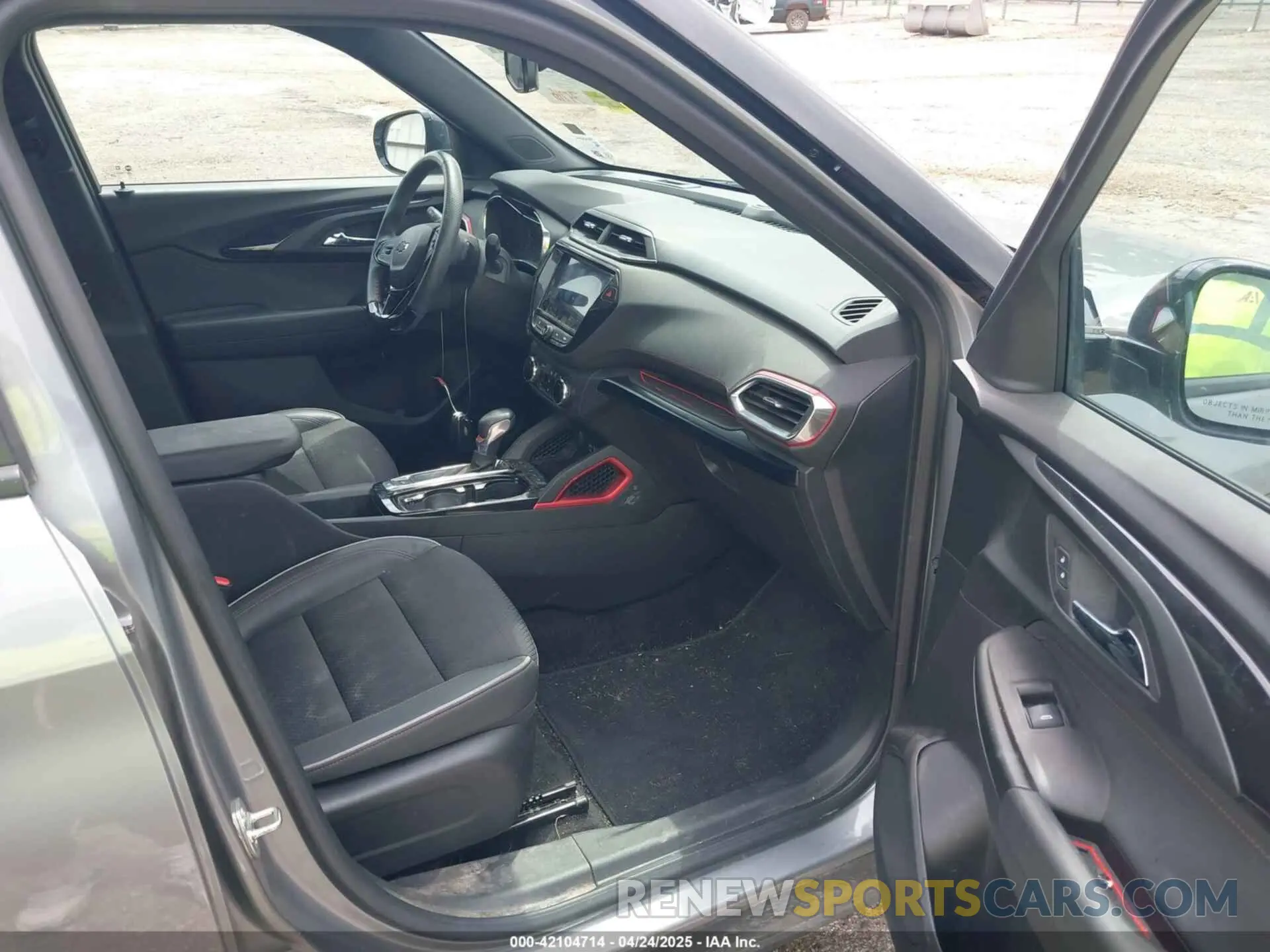 5 fotografías del automóvil dañado KL79MUSL1PB216879 CHEVROLET TRAILBLAZER 2023
