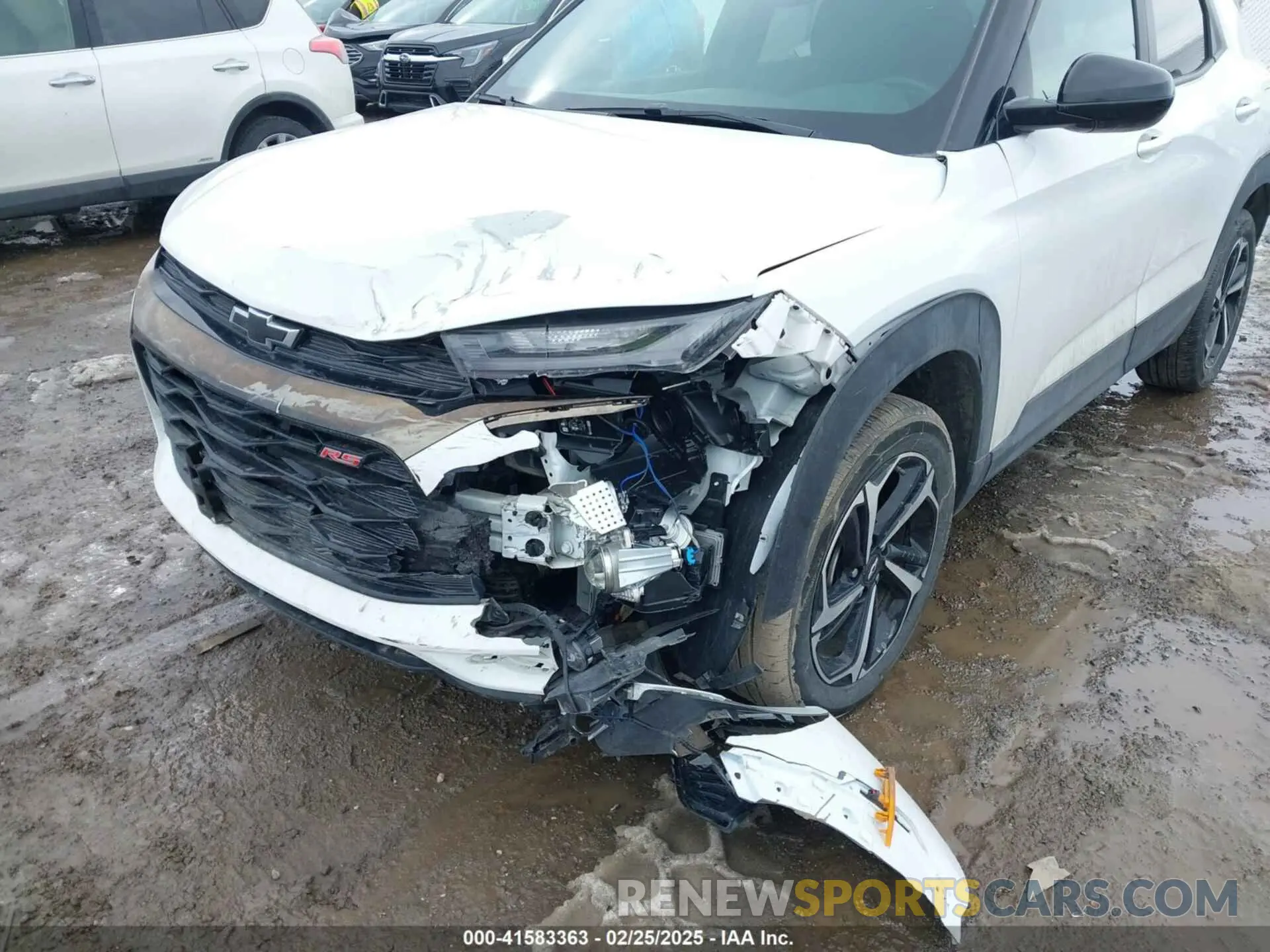 6 fotografías del automóvil dañado KL79MUSL3PB205964 CHEVROLET TRAILBLAZER 2023