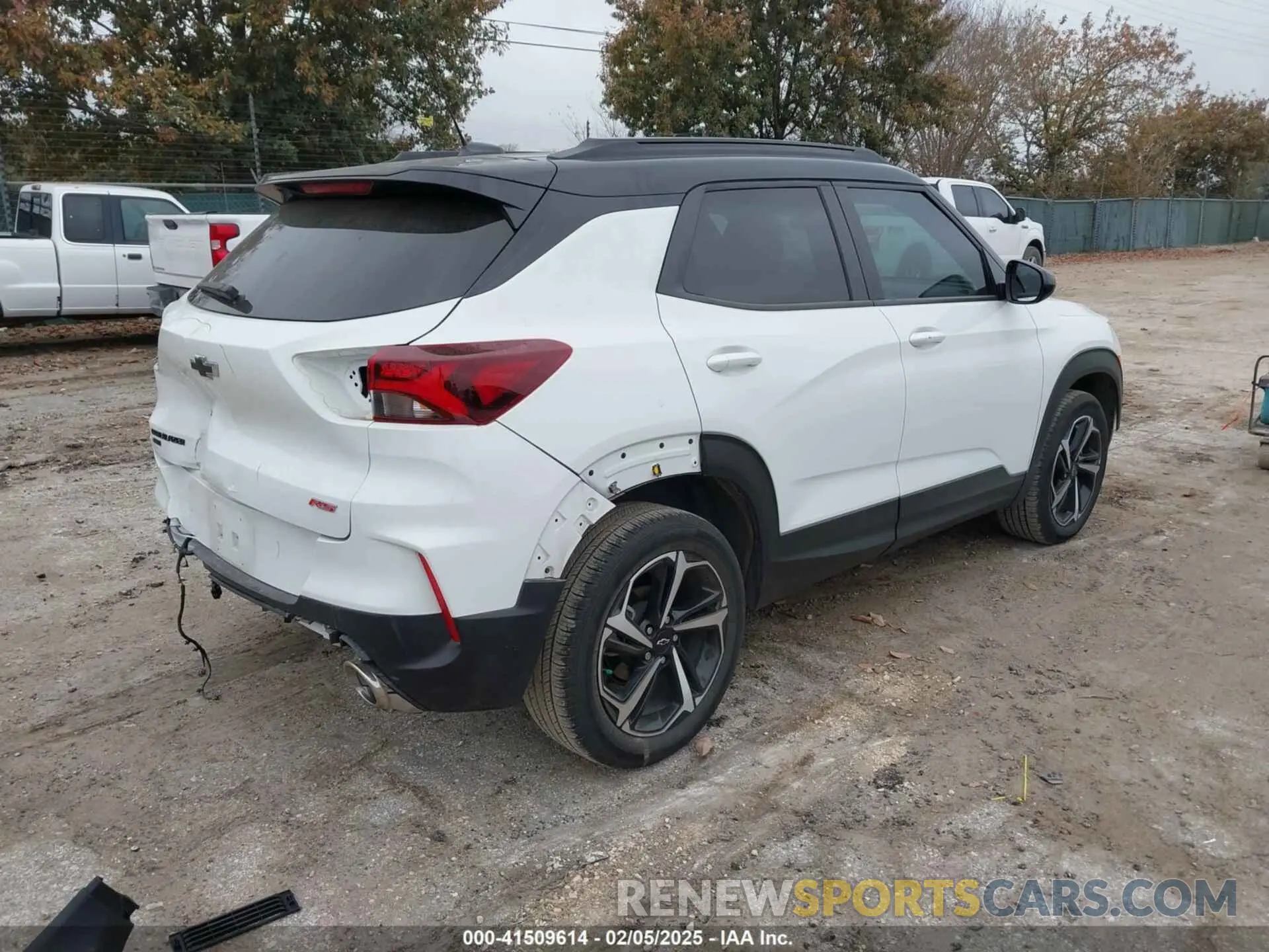 4 fotografías del automóvil dañado KL79MUSL3PB218665 CHEVROLET TRAILBLAZER 2023