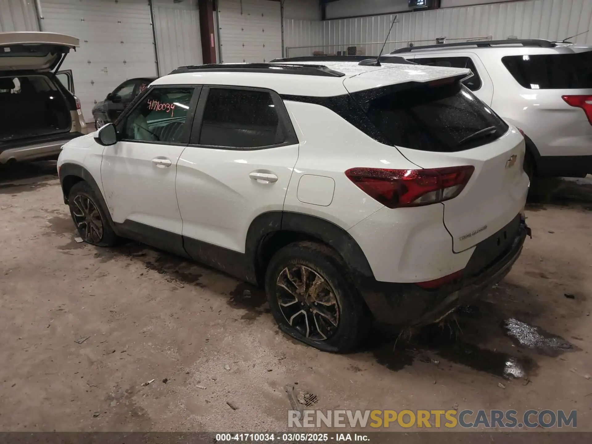 3 fotografías del automóvil dañado KL79MVSL2PB072877 CHEVROLET TRAILBLAZER 2023