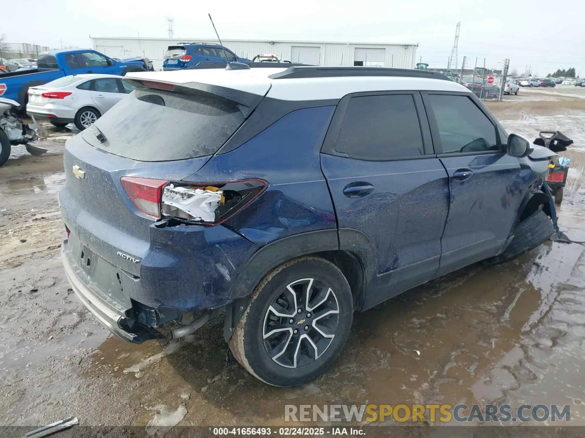 4 fotografías del automóvil dañado KL79MVSL7PB055766 CHEVROLET TRAILBLAZER 2023