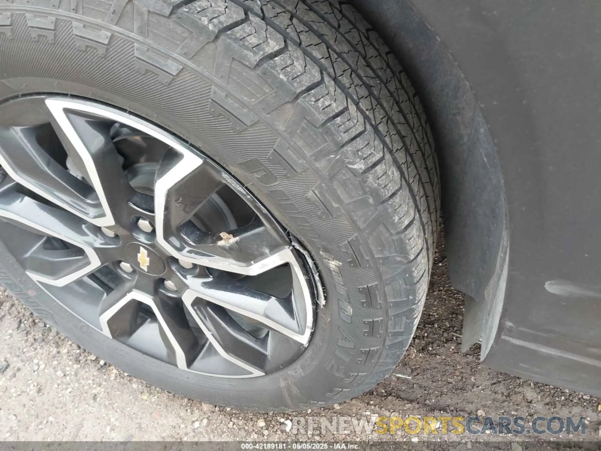 6 fotografías del automóvil dañado KL79MVSLXPB182477 CHEVROLET TRAILBLAZER 2023