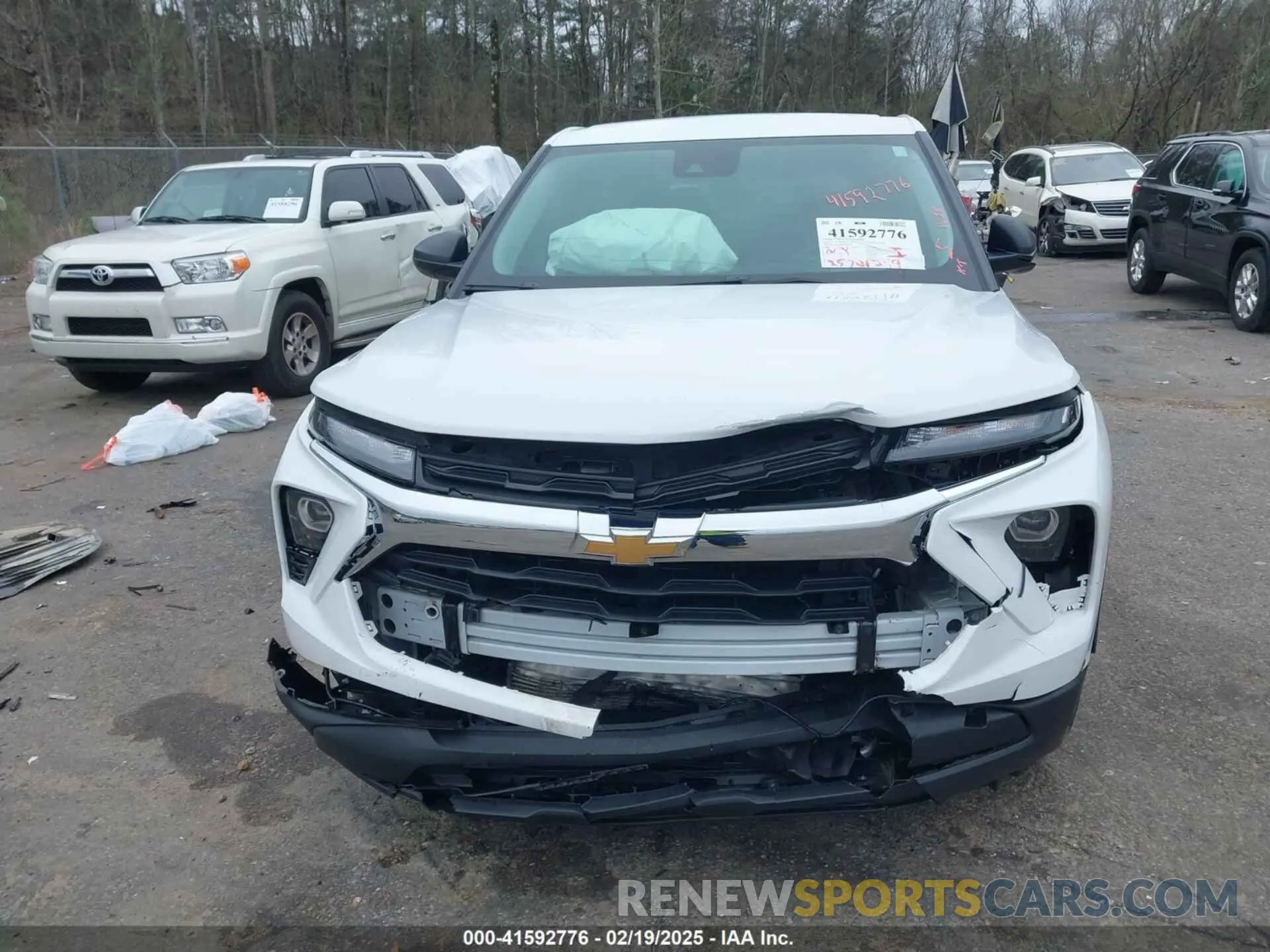 6 fotografías del automóvil dañado KL79MMS23RB080183 CHEVROLET TRAILBLAZER 2024