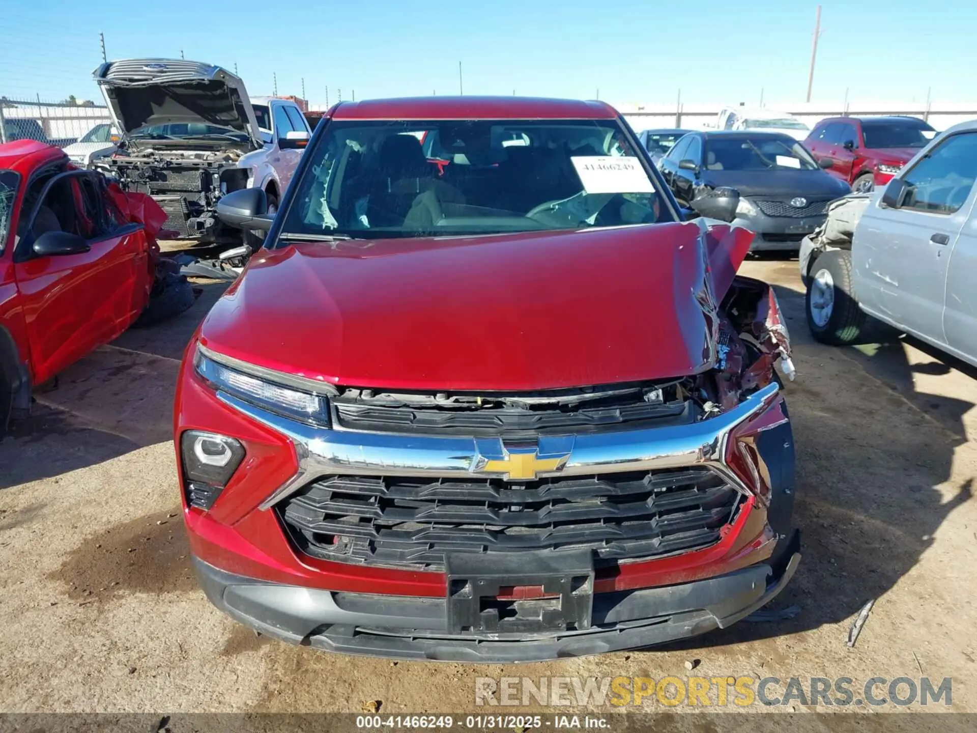 12 fotografías del automóvil dañado KL79MMSL3RB166344 CHEVROLET TRAILBLAZER 2024