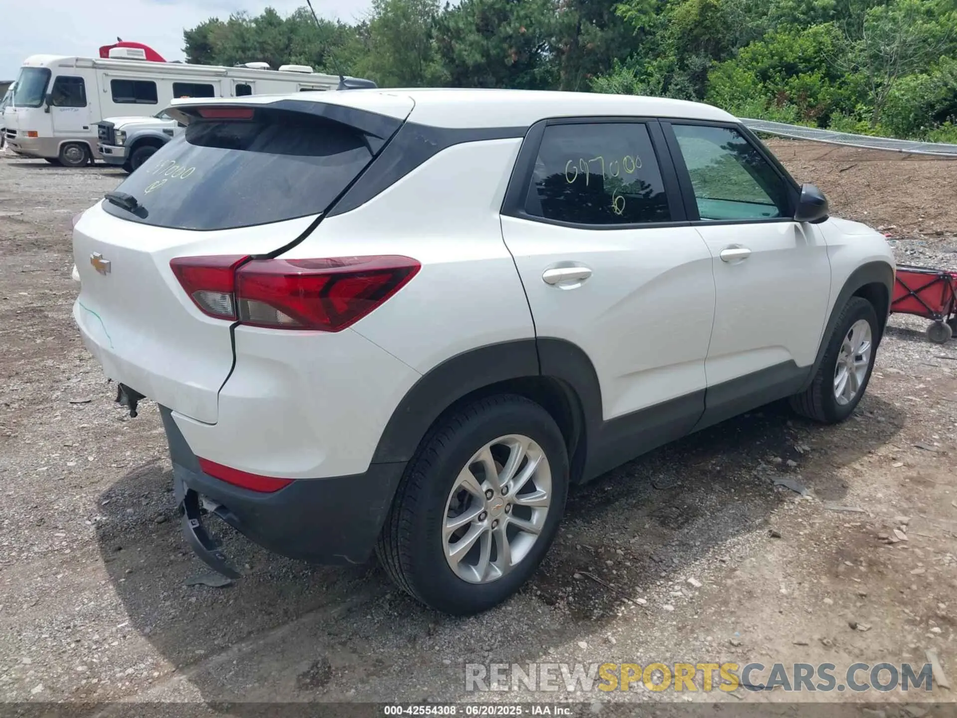 4 fotografías del automóvil dañado KL79MMSL9RB097000 CHEVROLET TRAILBLAZER 2024