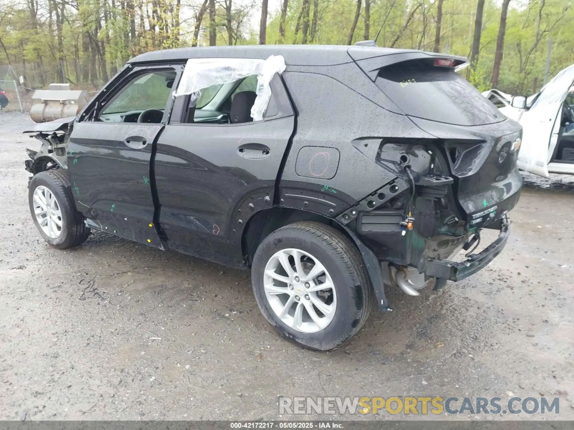 3 fotografías del automóvil dañado KL79MNSL9RB160604 CHEVROLET TRAILBLAZER 2024