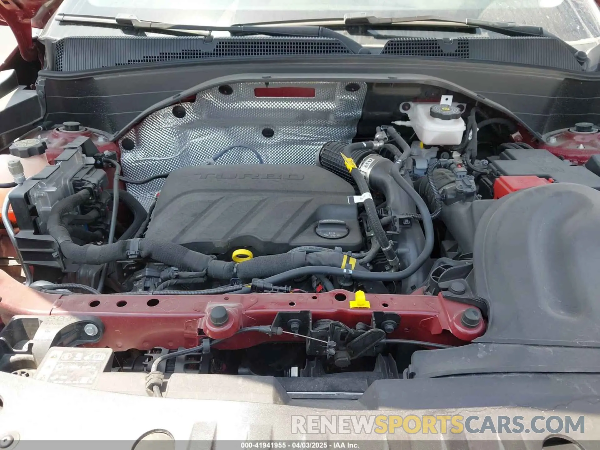 10 fotografías del automóvil dañado KL79MPS20RB092826 CHEVROLET TRAILBLAZER 2024