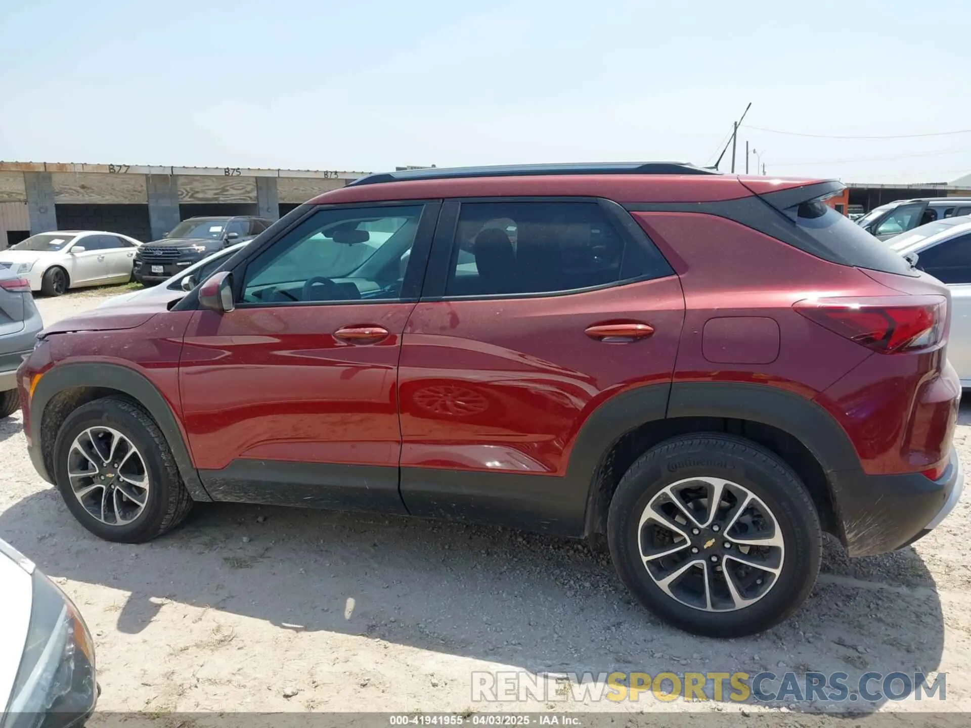 14 fotografías del automóvil dañado KL79MPS20RB092826 CHEVROLET TRAILBLAZER 2024