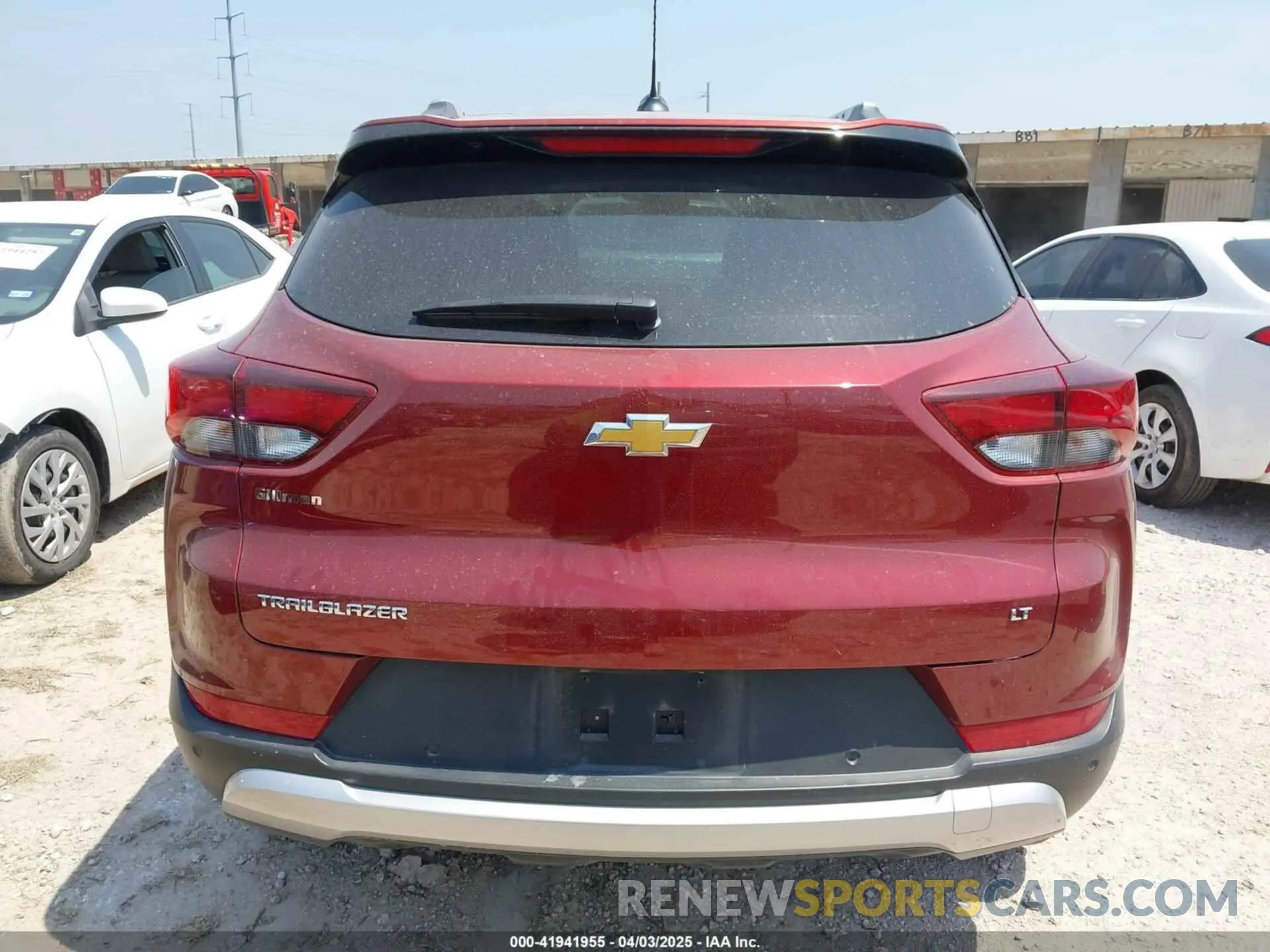 16 fotografías del automóvil dañado KL79MPS20RB092826 CHEVROLET TRAILBLAZER 2024