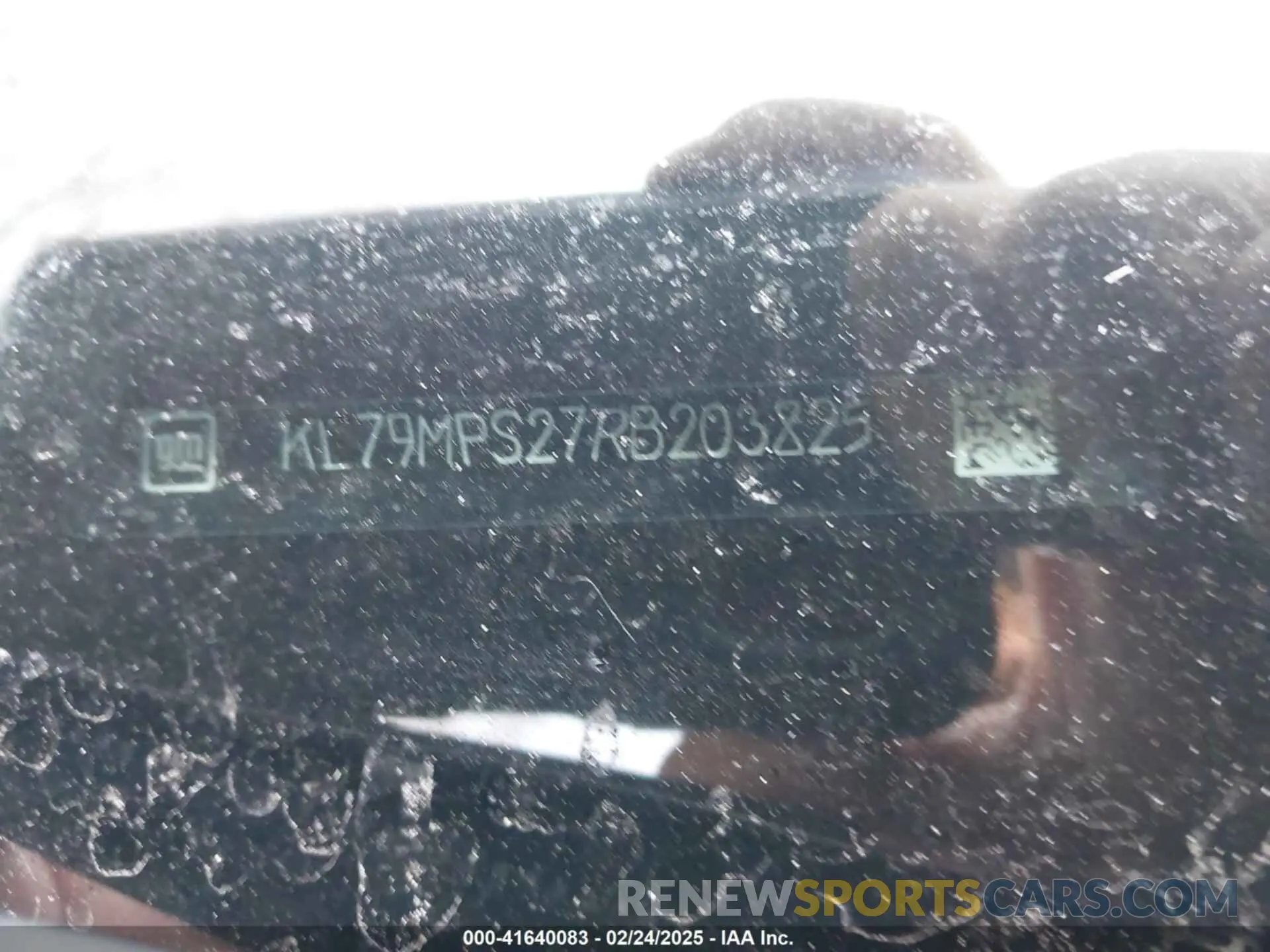 17 fotografías del automóvil dañado KL79MPS27RB203825 CHEVROLET TRAILBLAZER 2024