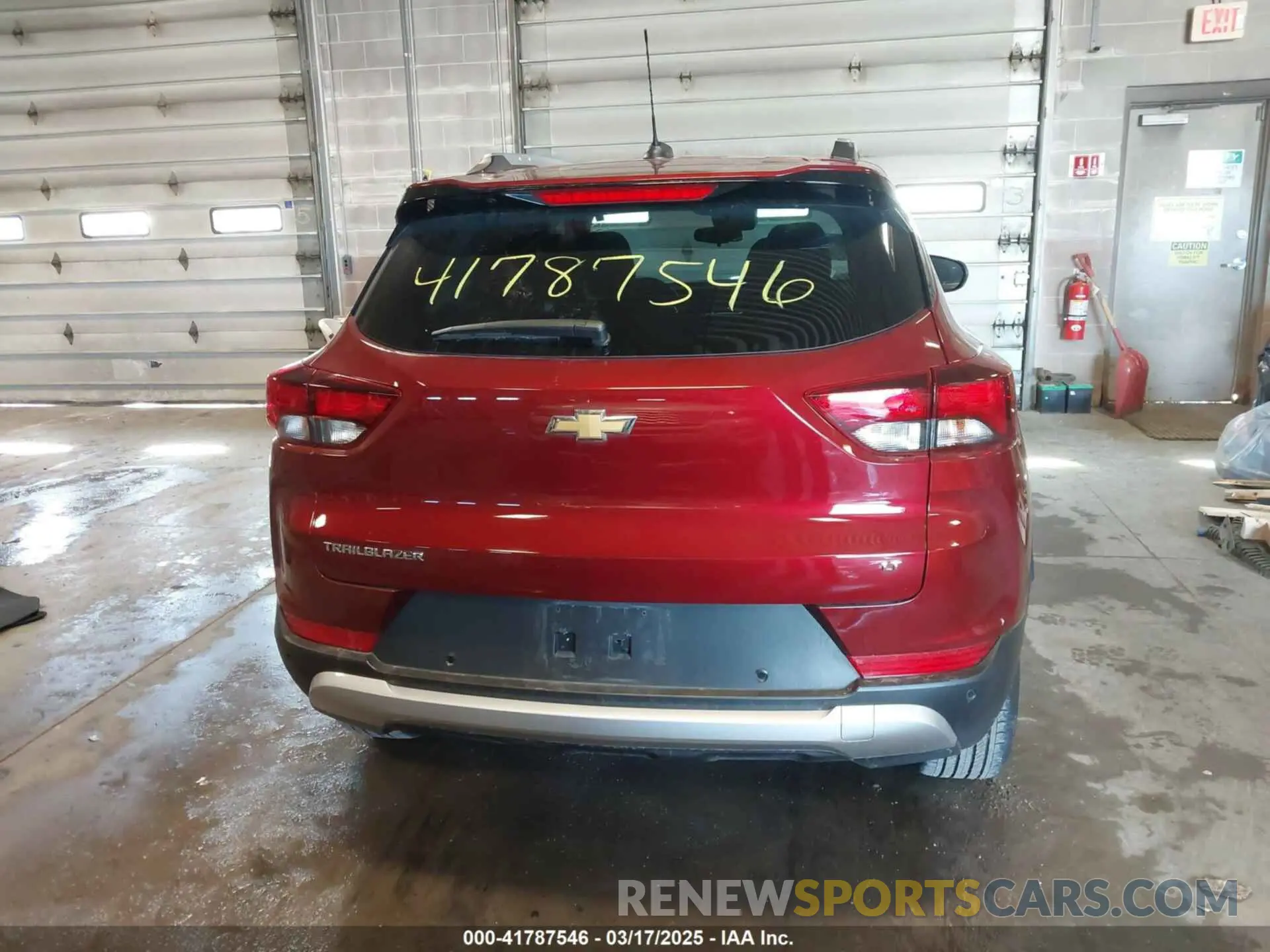 16 fotografías del automóvil dañado KL79MPSL5RB182434 CHEVROLET TRAILBLAZER 2024