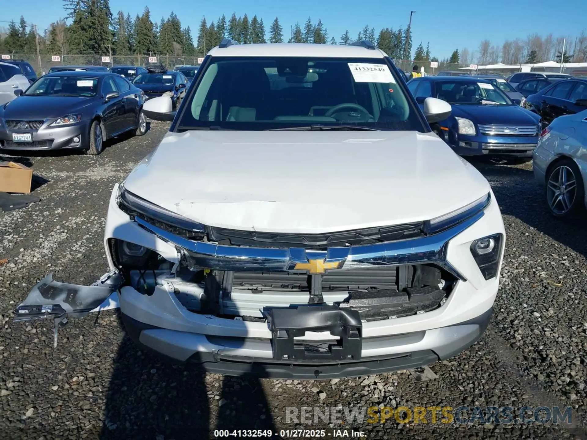 12 fotografías del automóvil dañado KL79MPSL7RB151301 CHEVROLET TRAILBLAZER 2024